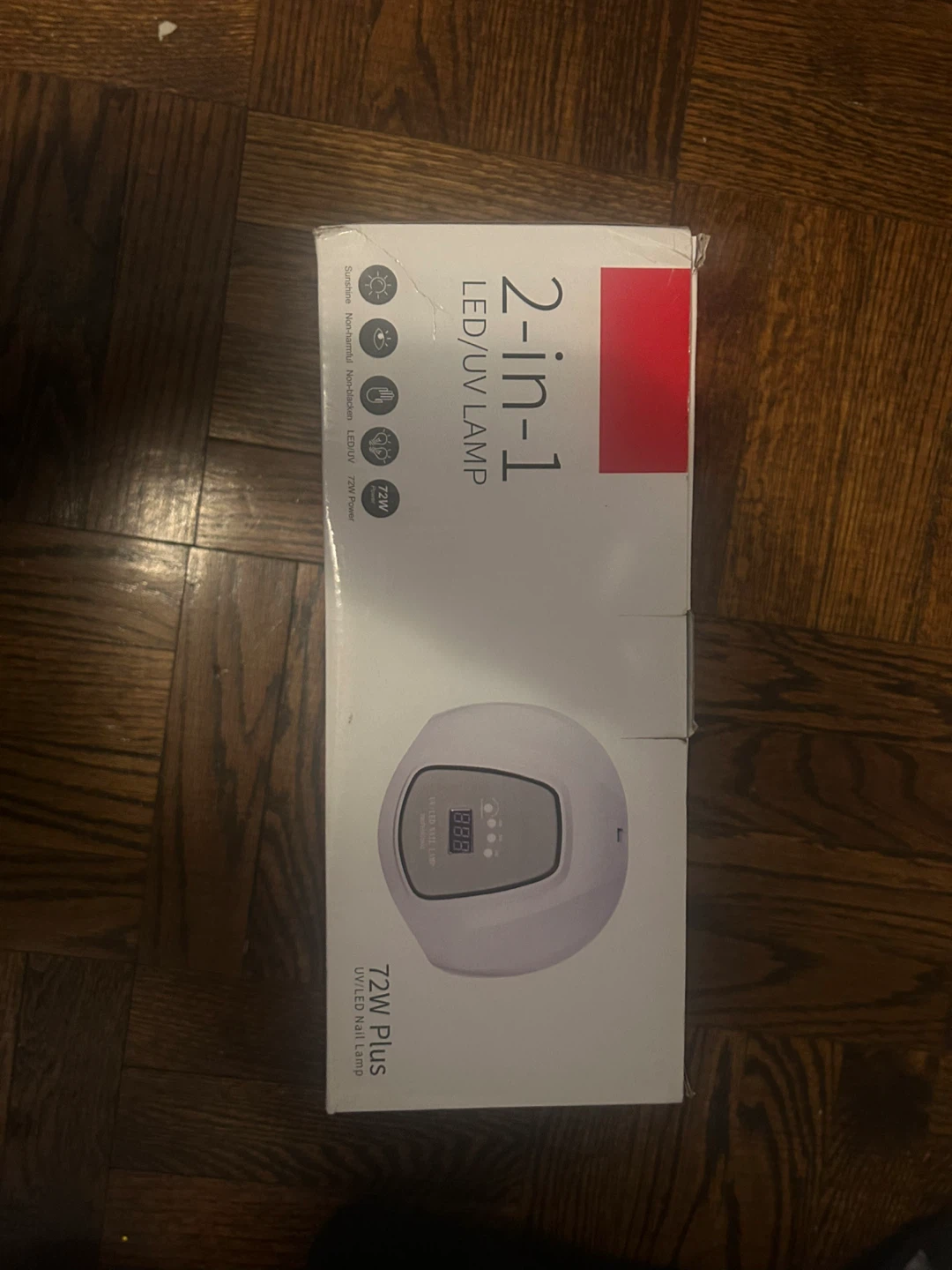 72W Plus 2-in-1 LED/UV Nail Lamp - photo 3