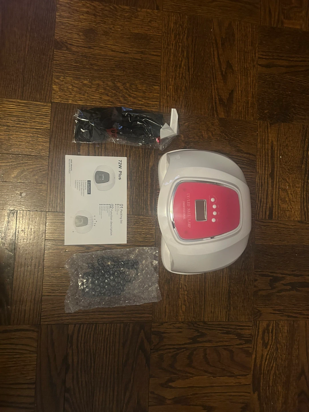 72W Plus 2-in-1 LED/UV Nail Lamp