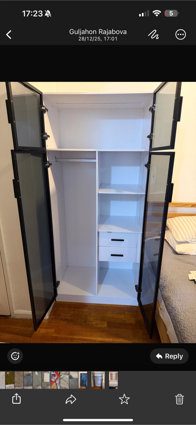 Wardrobe with Glass Doors - photo 2