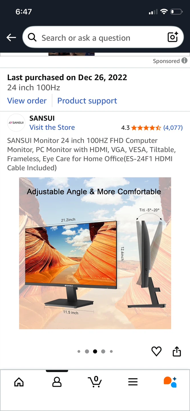 Sansui 24 inch 100HZ FHD Computer Monitor - photo 3