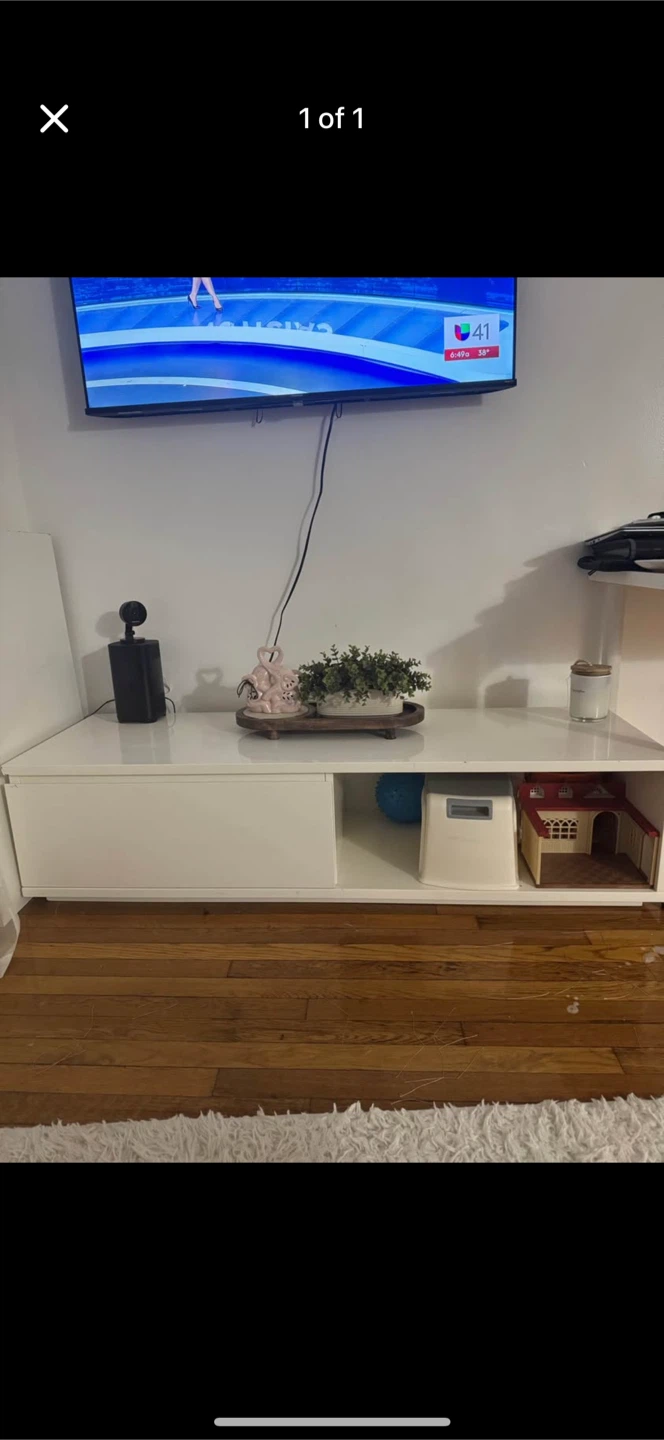 White TV Stand / Media Console