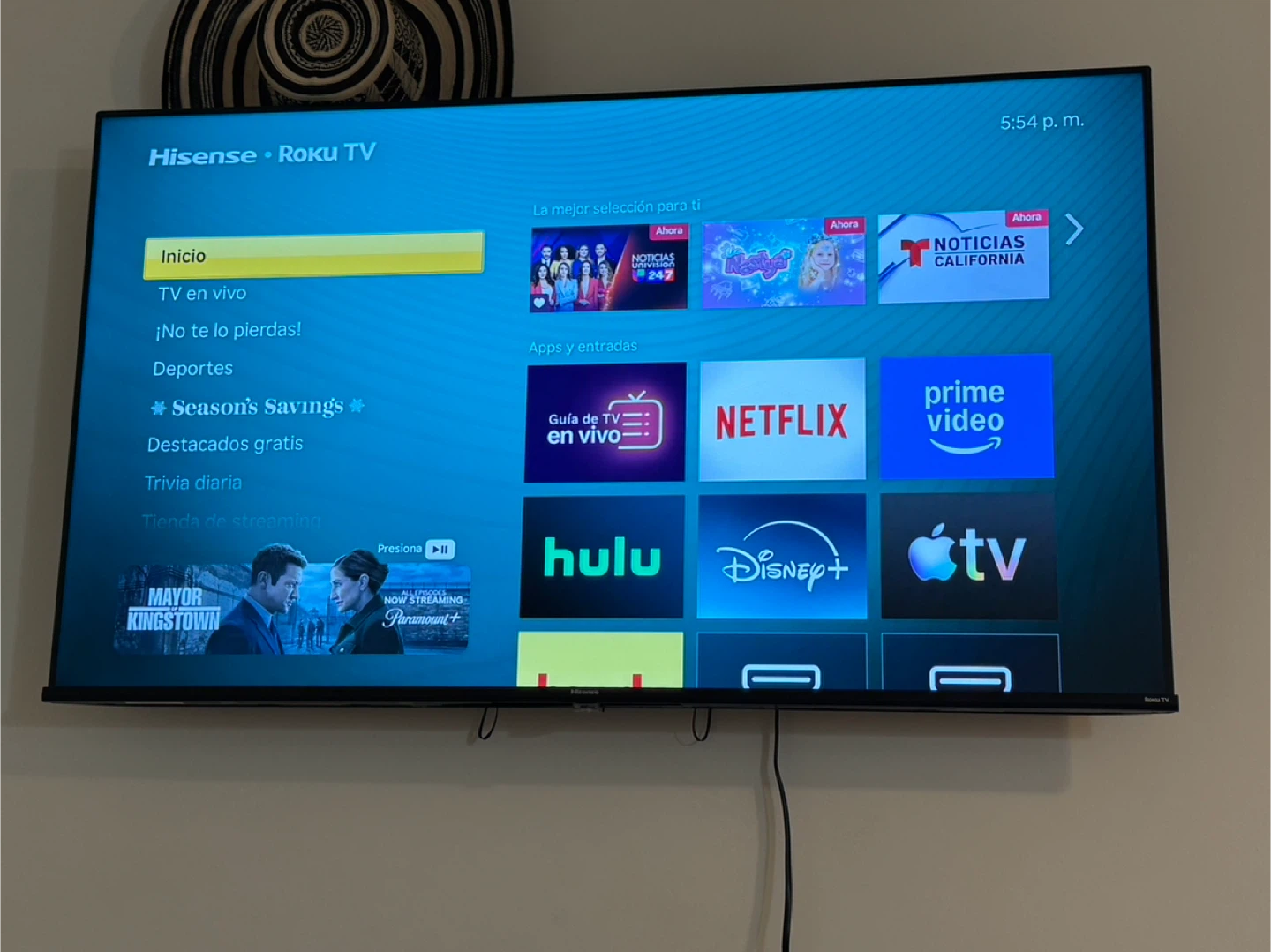Hisense 48” Roku Smart TV – Excellent Condition - photo 3