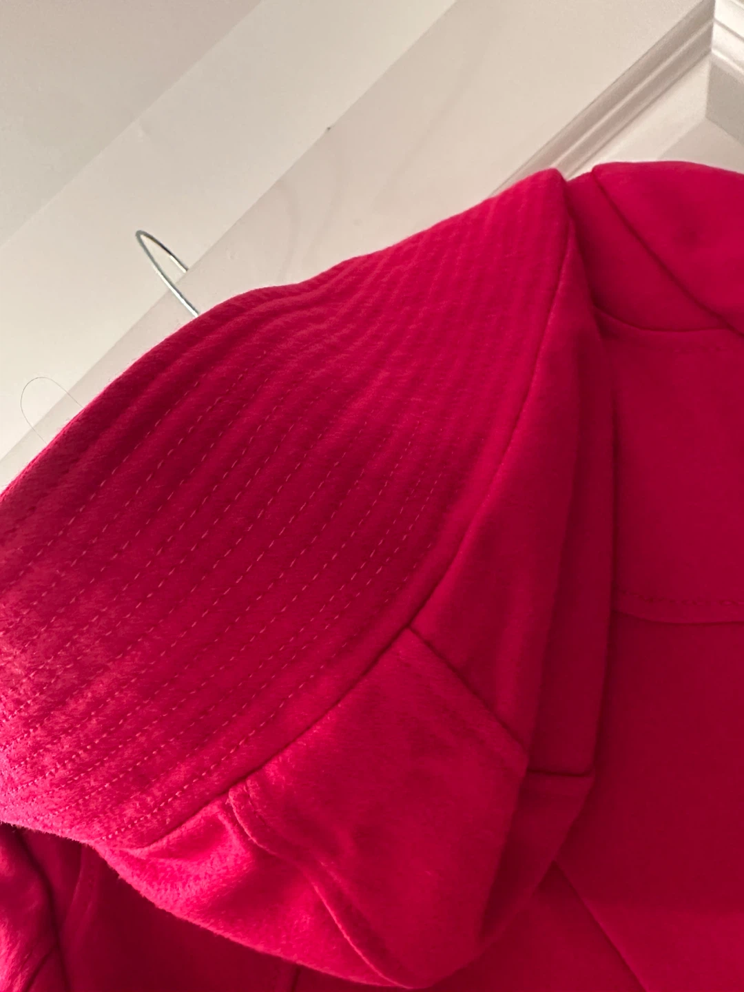 Guess Red Wool Blend Hooded Coat - photo 4