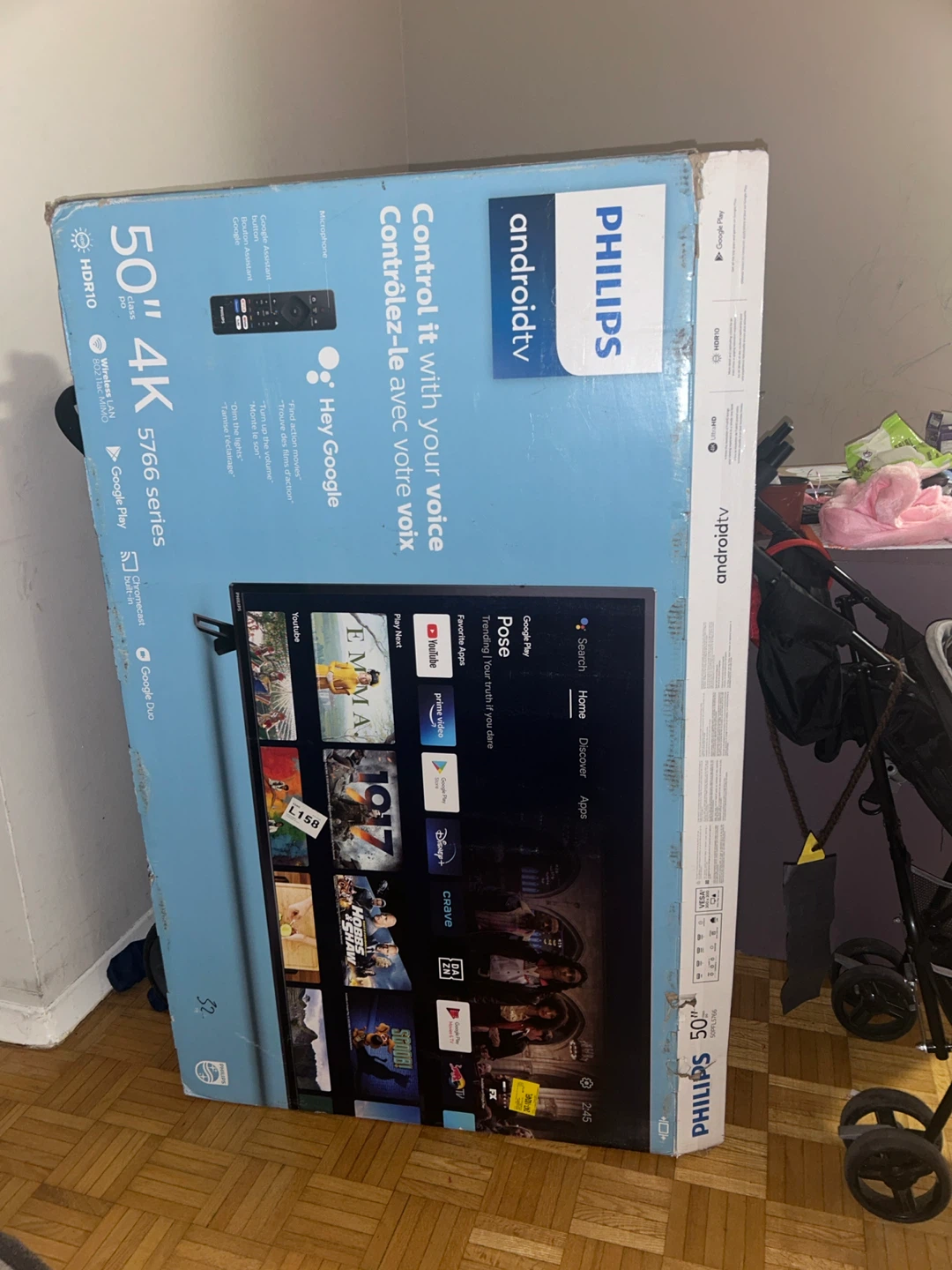 Philips 50" 4K Android TV - 5766 Series - photo 3