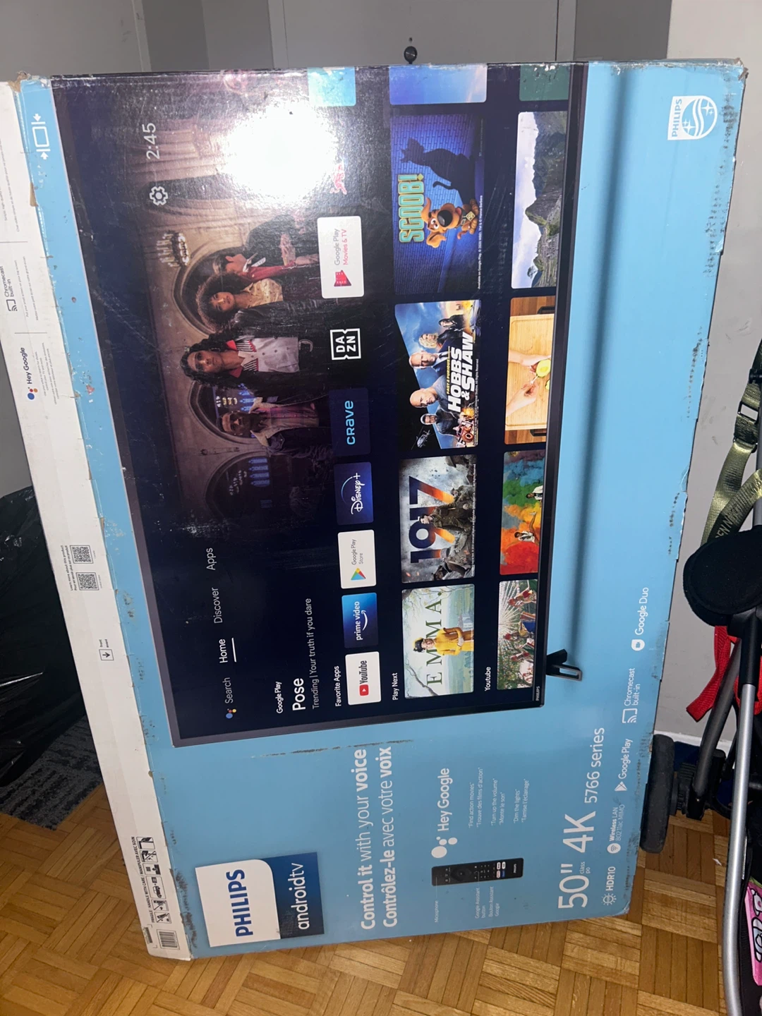 Philips 50" 4K Android TV - 5766 Series - photo 2