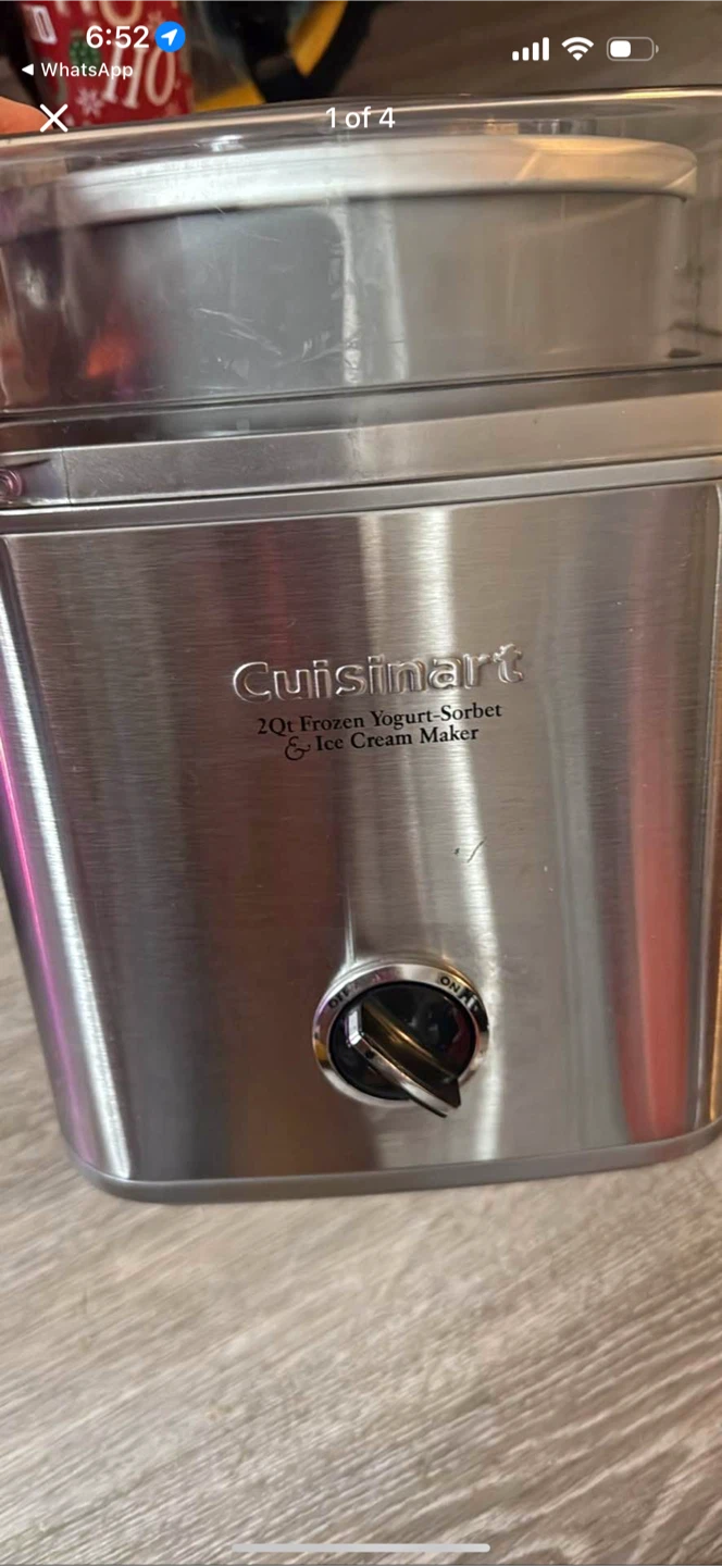 Cuisinart 2Qt Frozen Yogurt & Ice Cream Maker