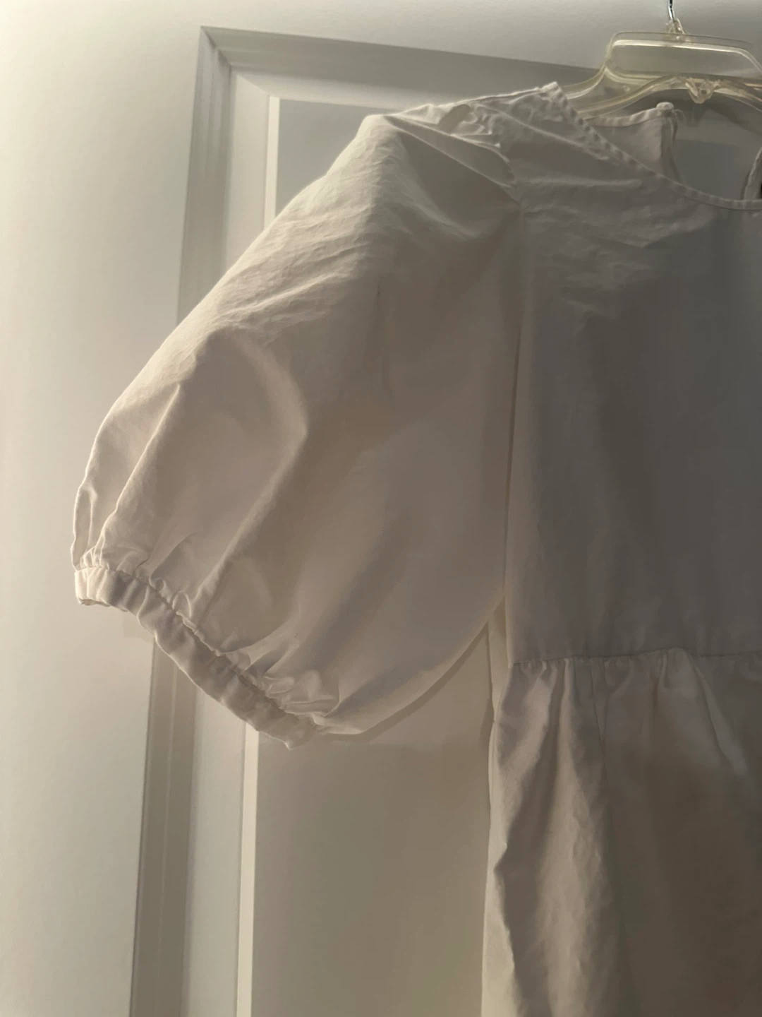 Zara White Tiered Cotton Dress - photo 4
