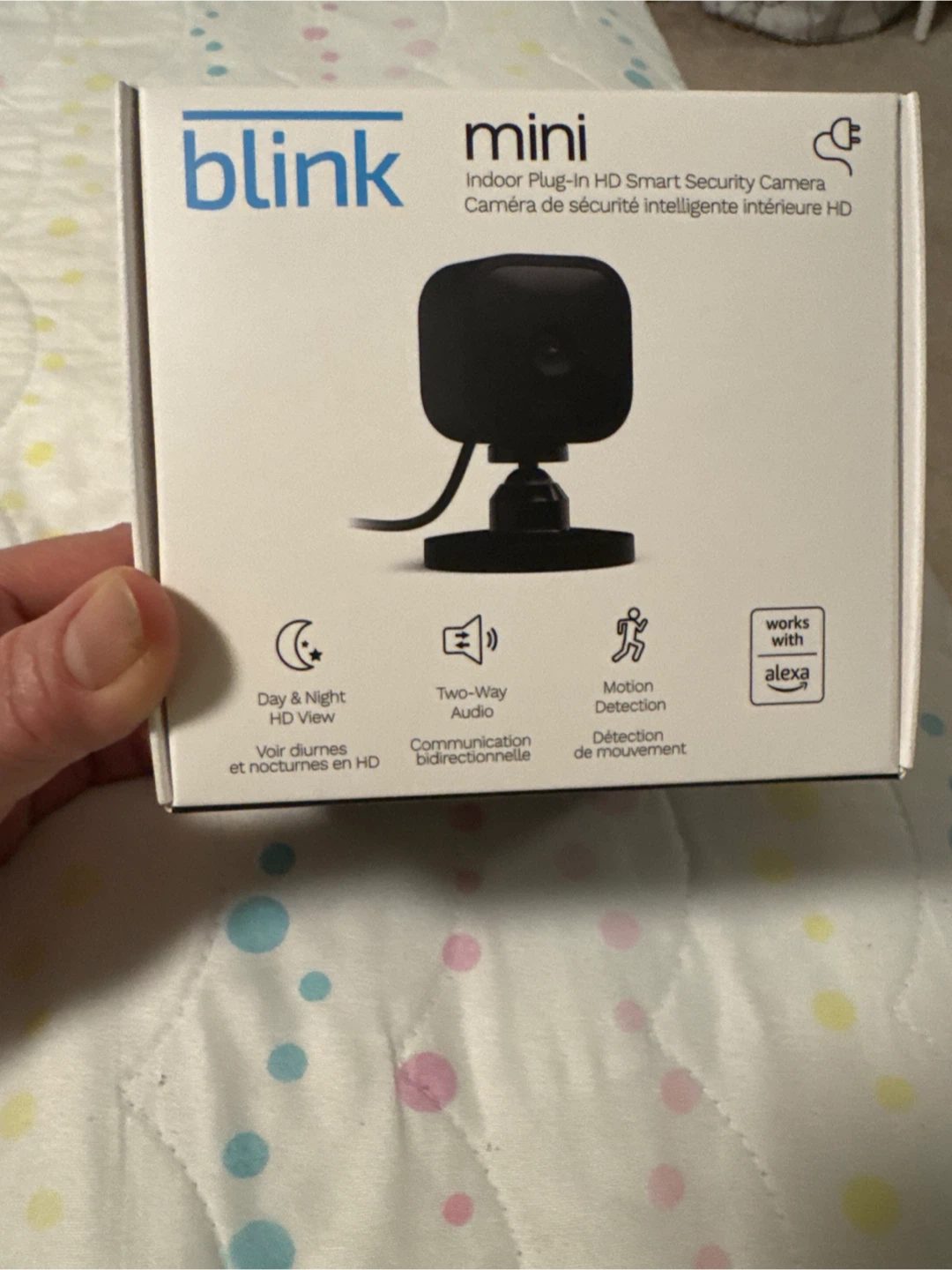 New Blink Mini Indoor Security Camera