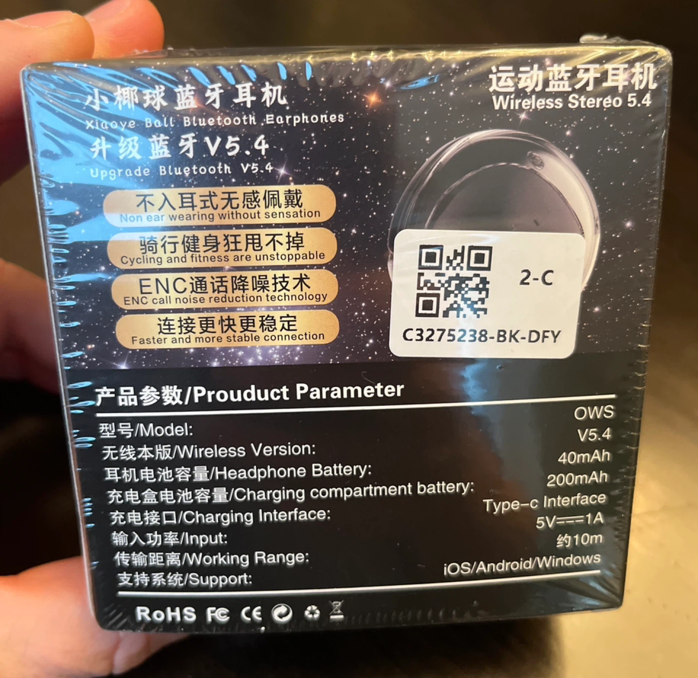 New OWS Wireless Stereo 5.4 Earphones - photo 2