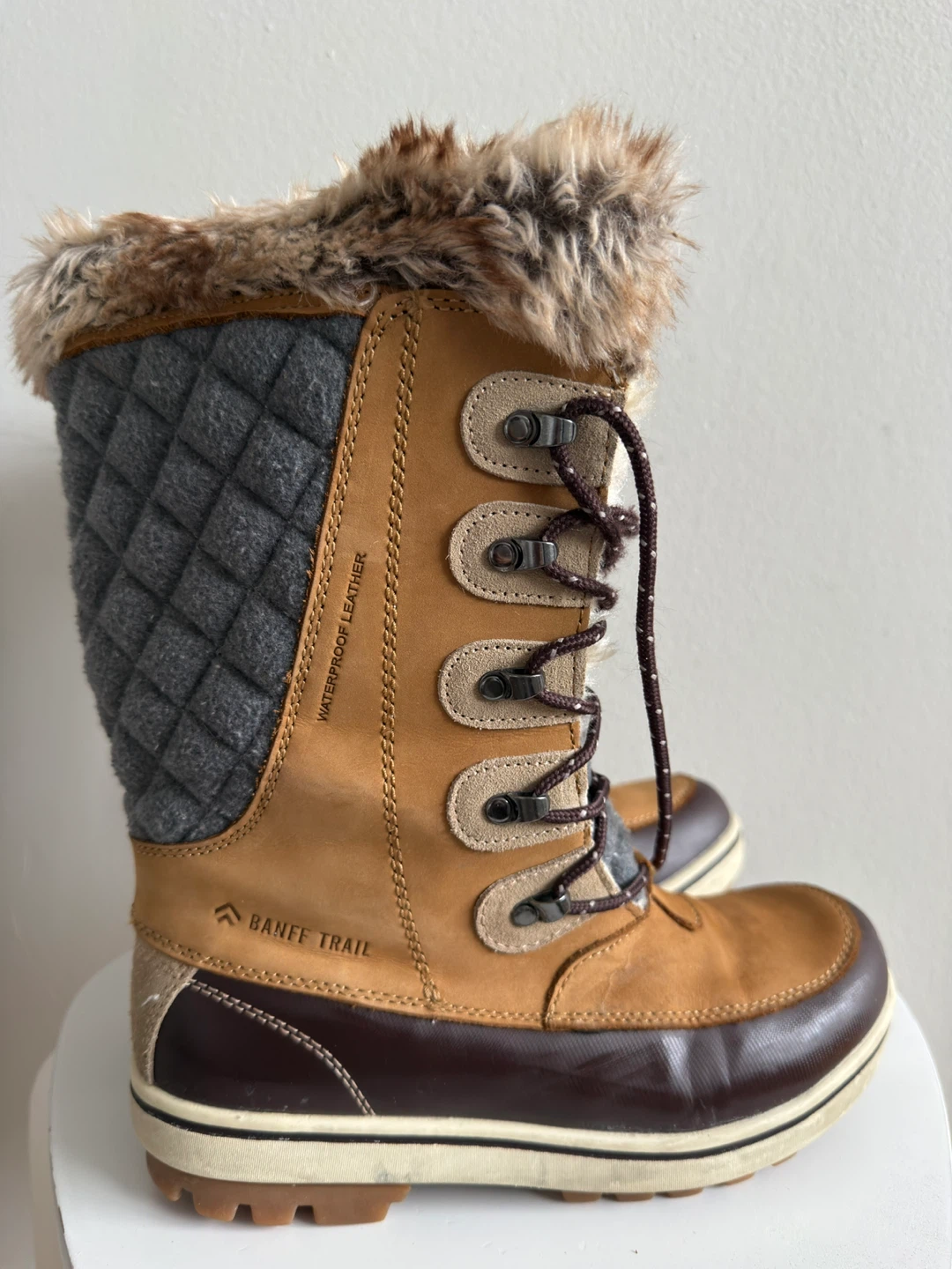 Waterproof Leather Winter Boots