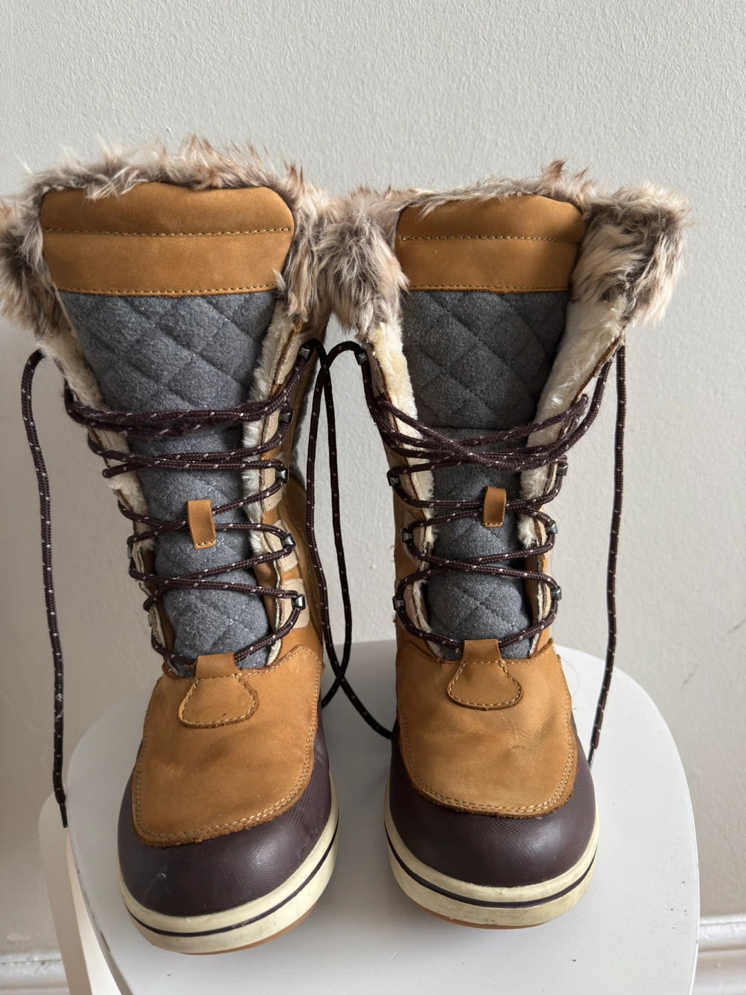 Waterproof Leather Winter Boots - photo 2