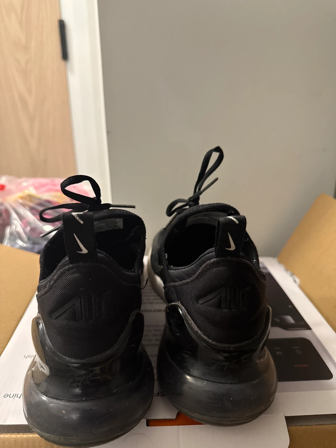 Nike Air Max 270 Black Sneakers - photo 2