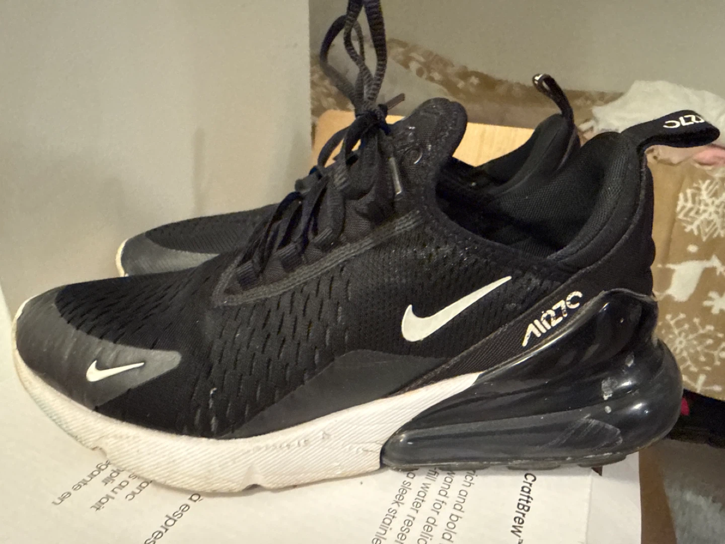 Nike Air Max 270 Black Sneakers