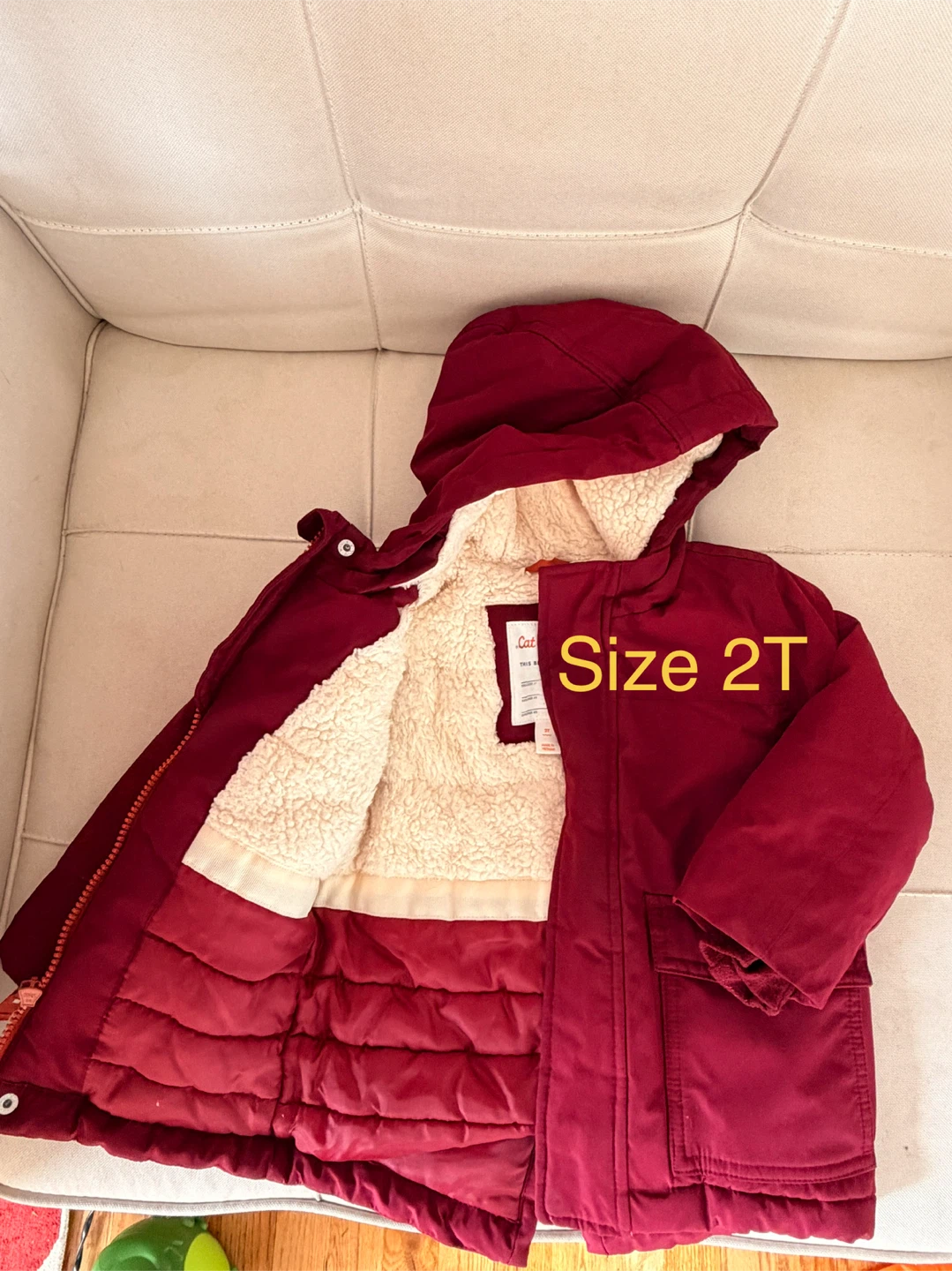 Cat & Jack Winter Coat - Size 2T