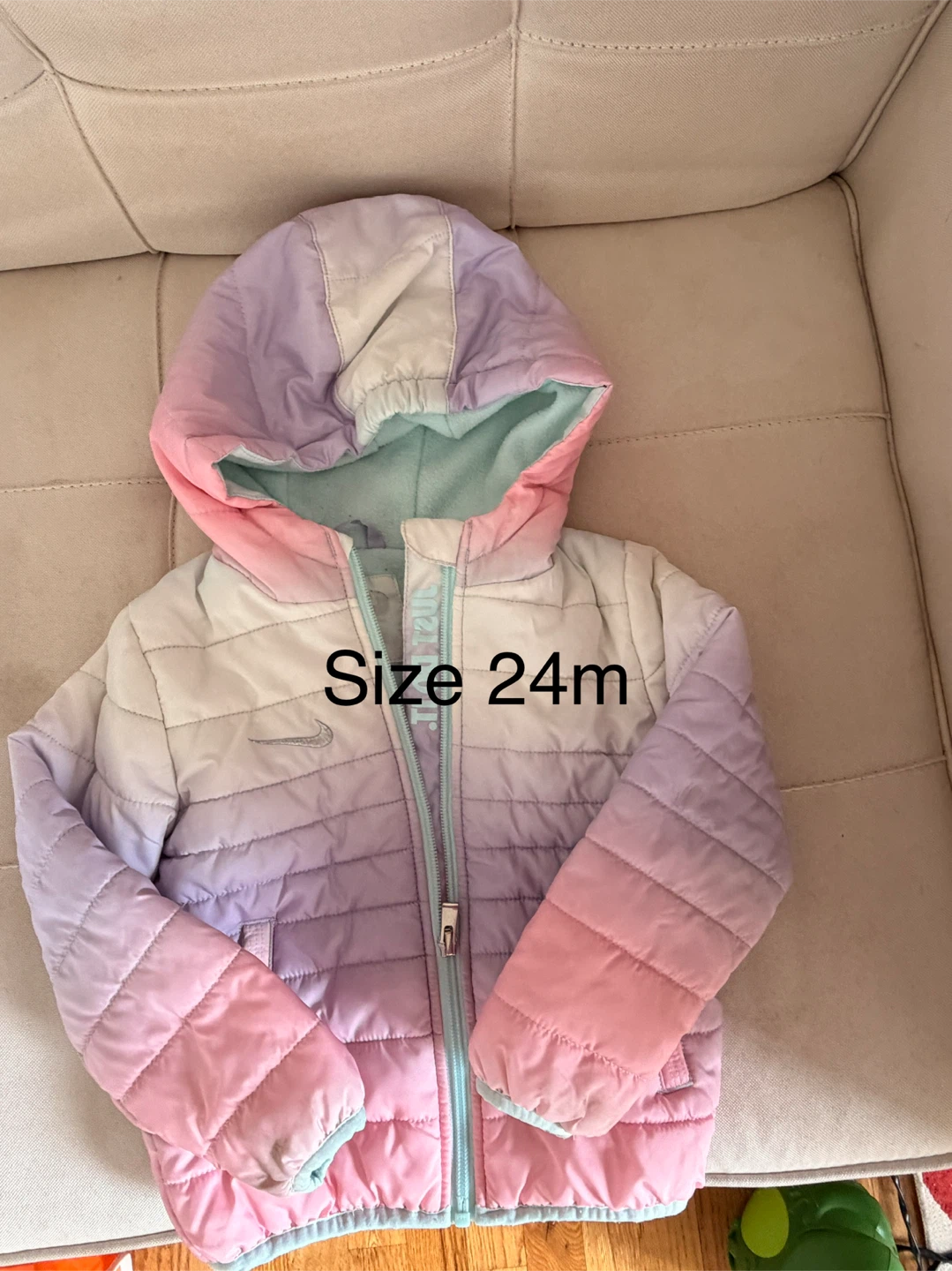 Nike Puffer Jacket - Size 24m