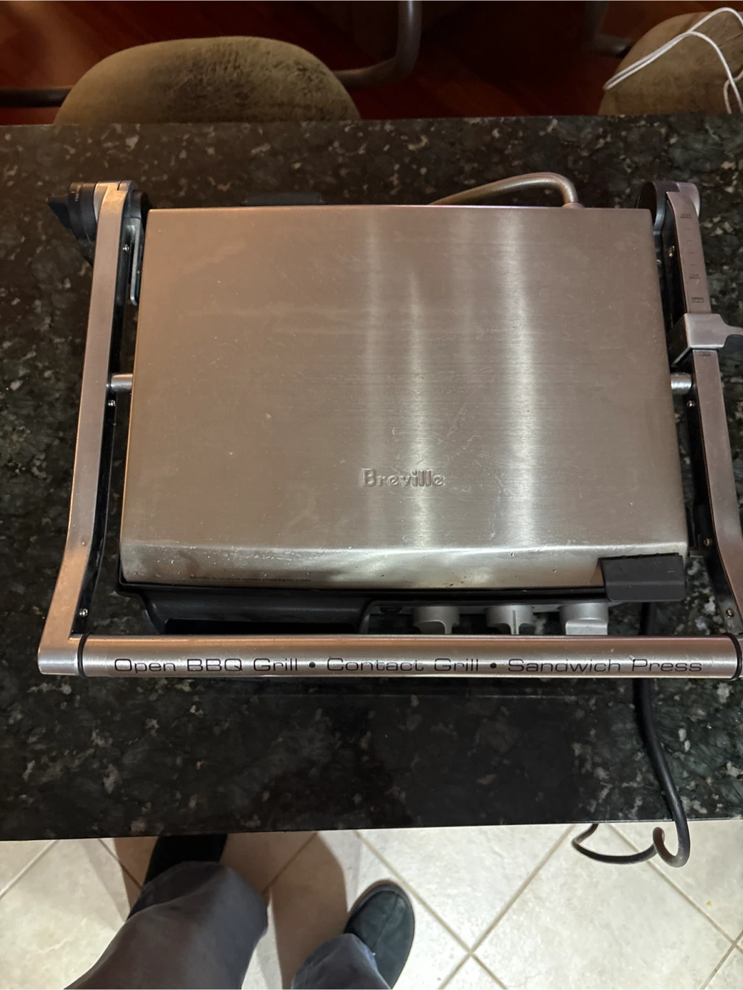 Breville Open BBQ Grill, Contact Grill, Sandwich Press