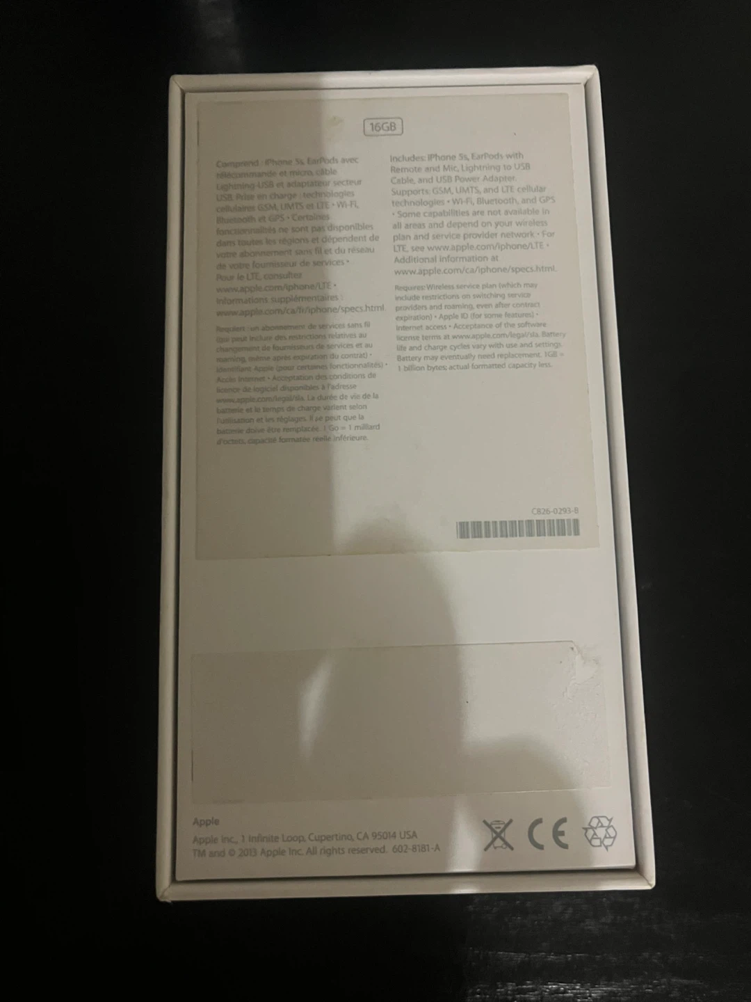 Apple iPhone 5s 16GB - READ Description - photo 4