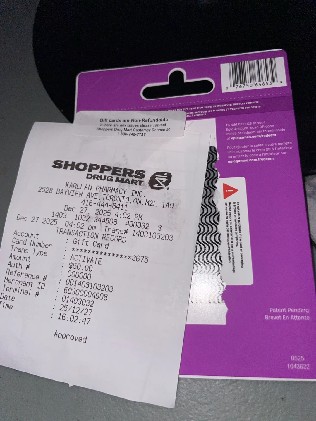 Fortnite $50 Gift Card - photo 2