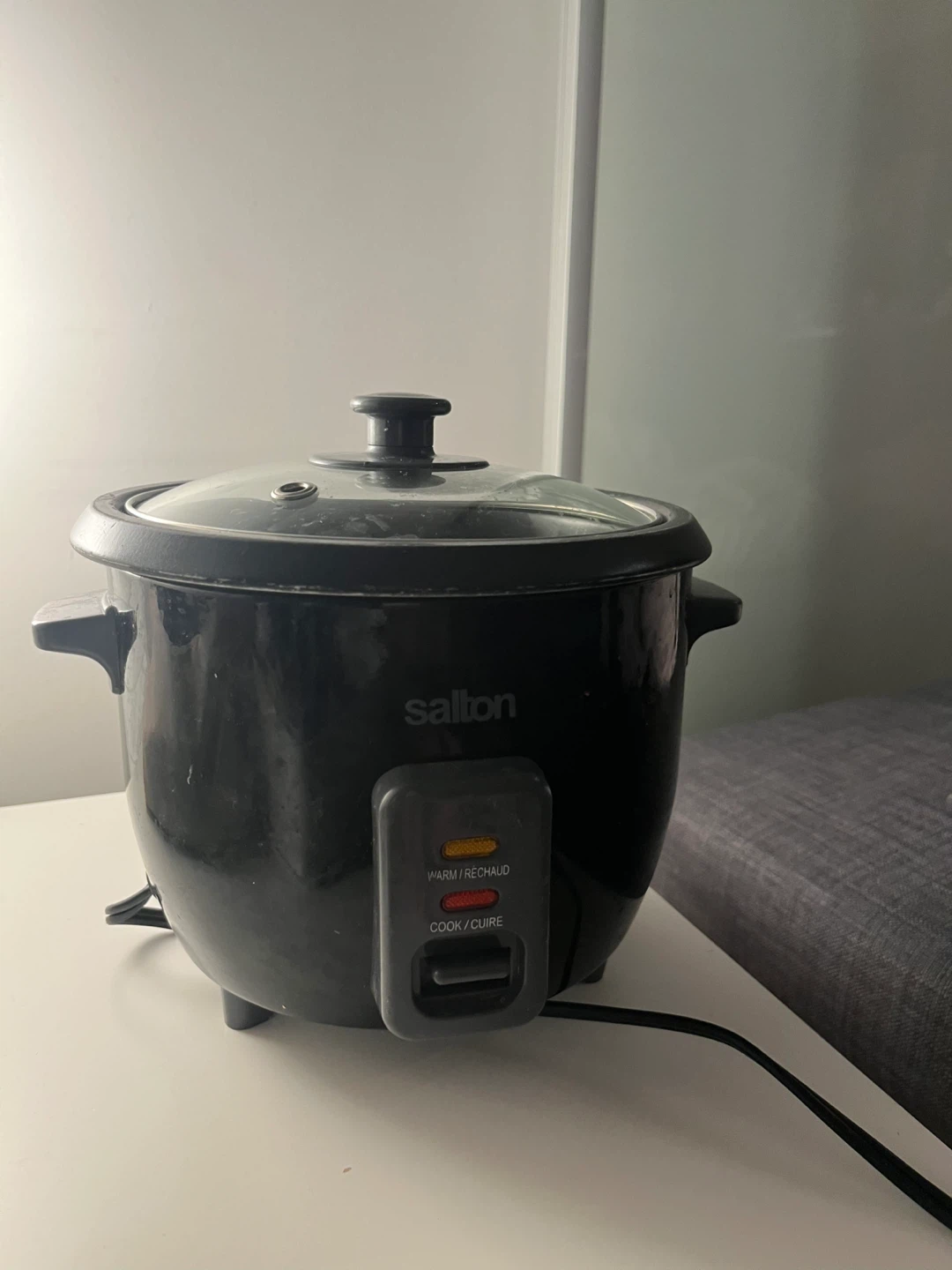 Salton Black Rice Cooker