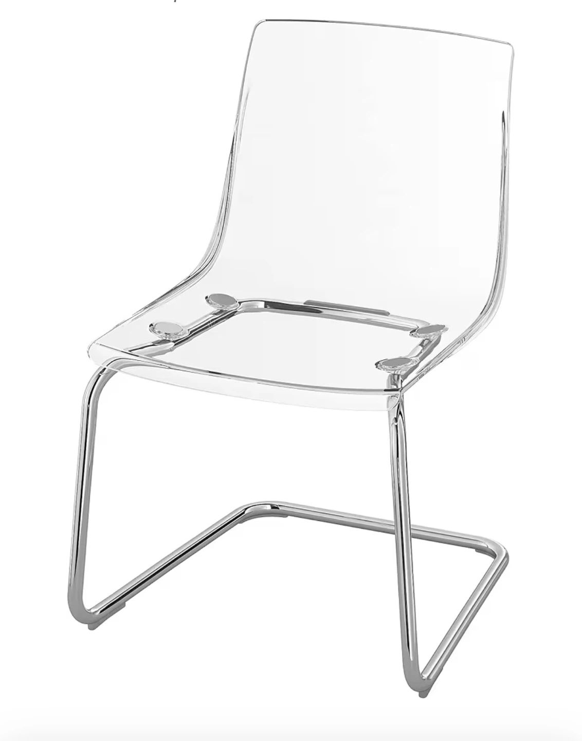 IKEA Tobias Clear Chair - photo 2