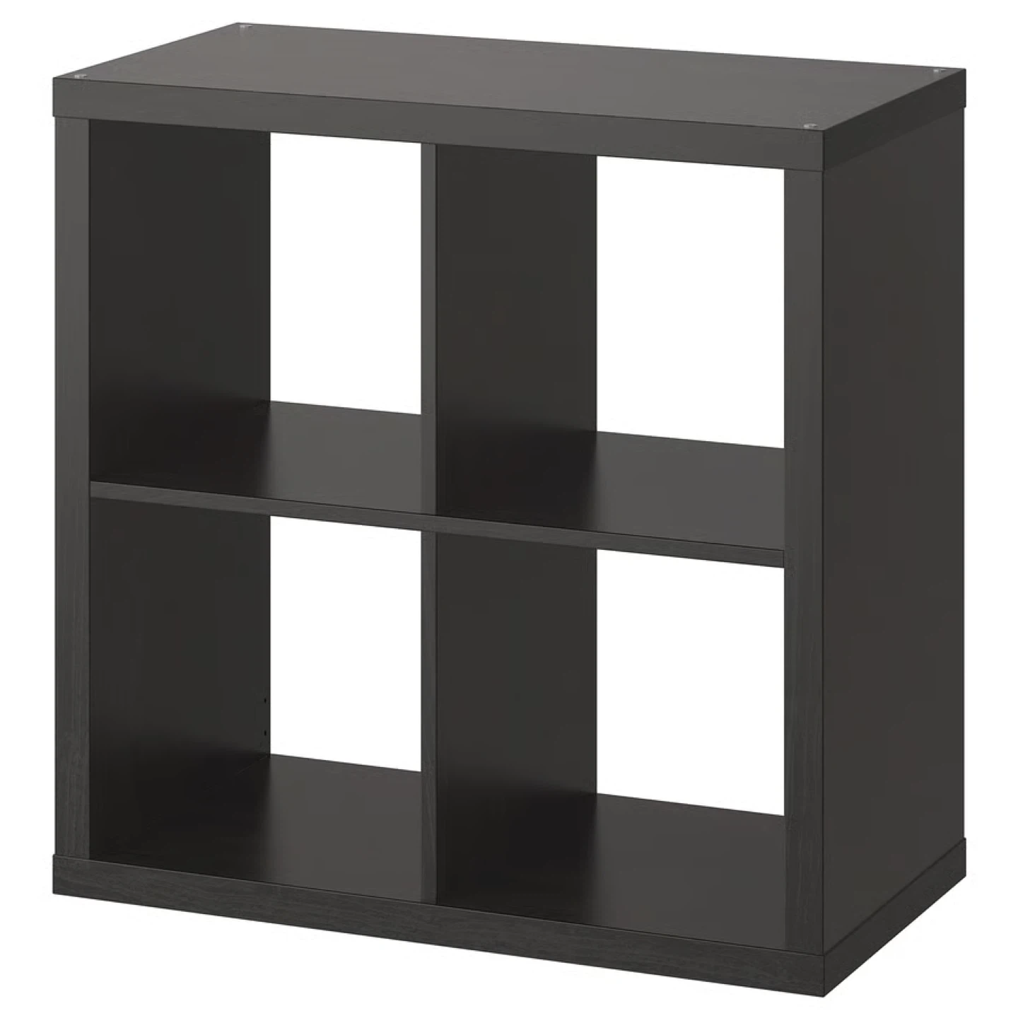 IKEA Kallax Shelf Unit - Black-Brown