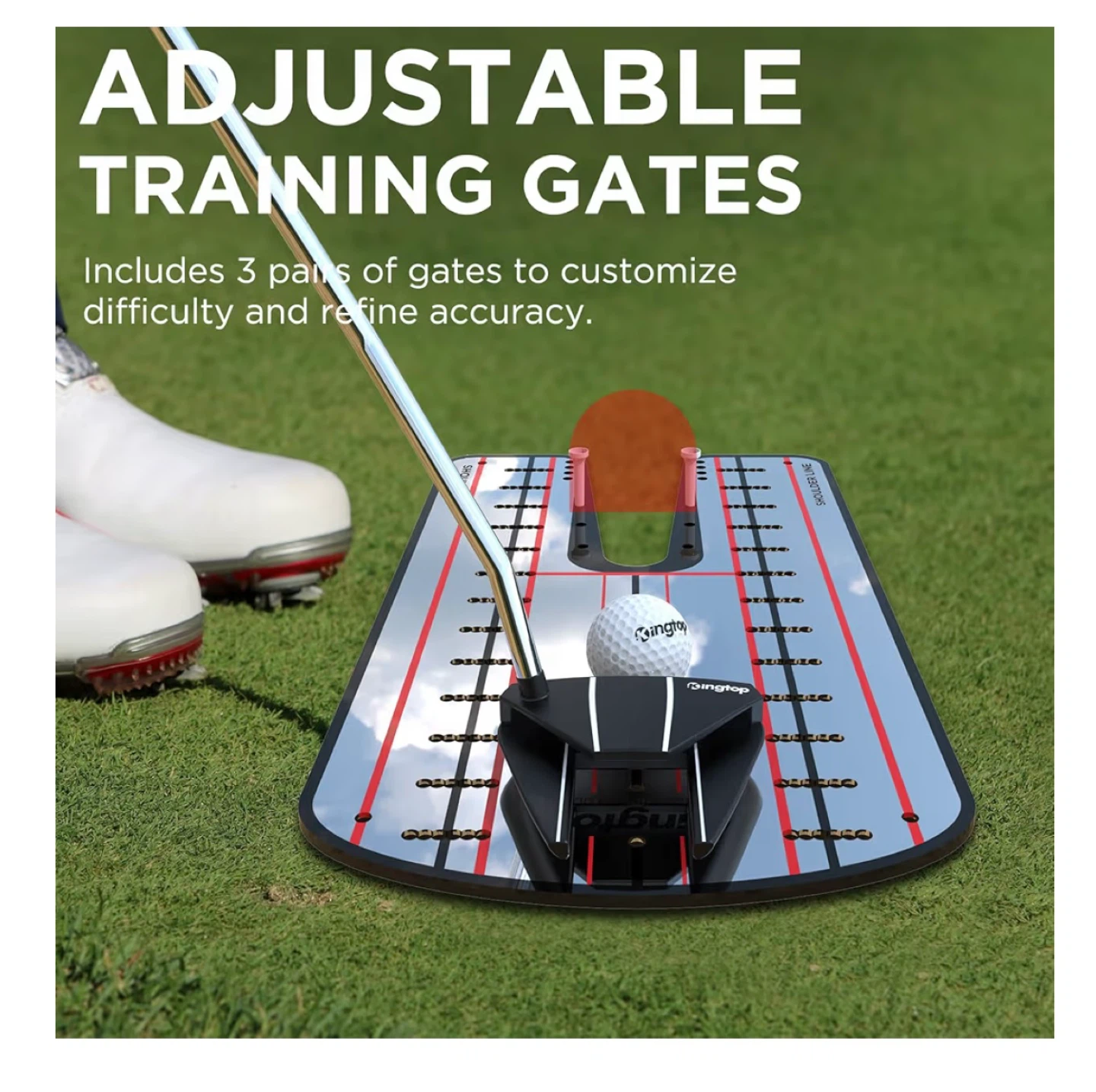 New Ringtop Putting Mirror Ultra Golf Training Aid - photo 2