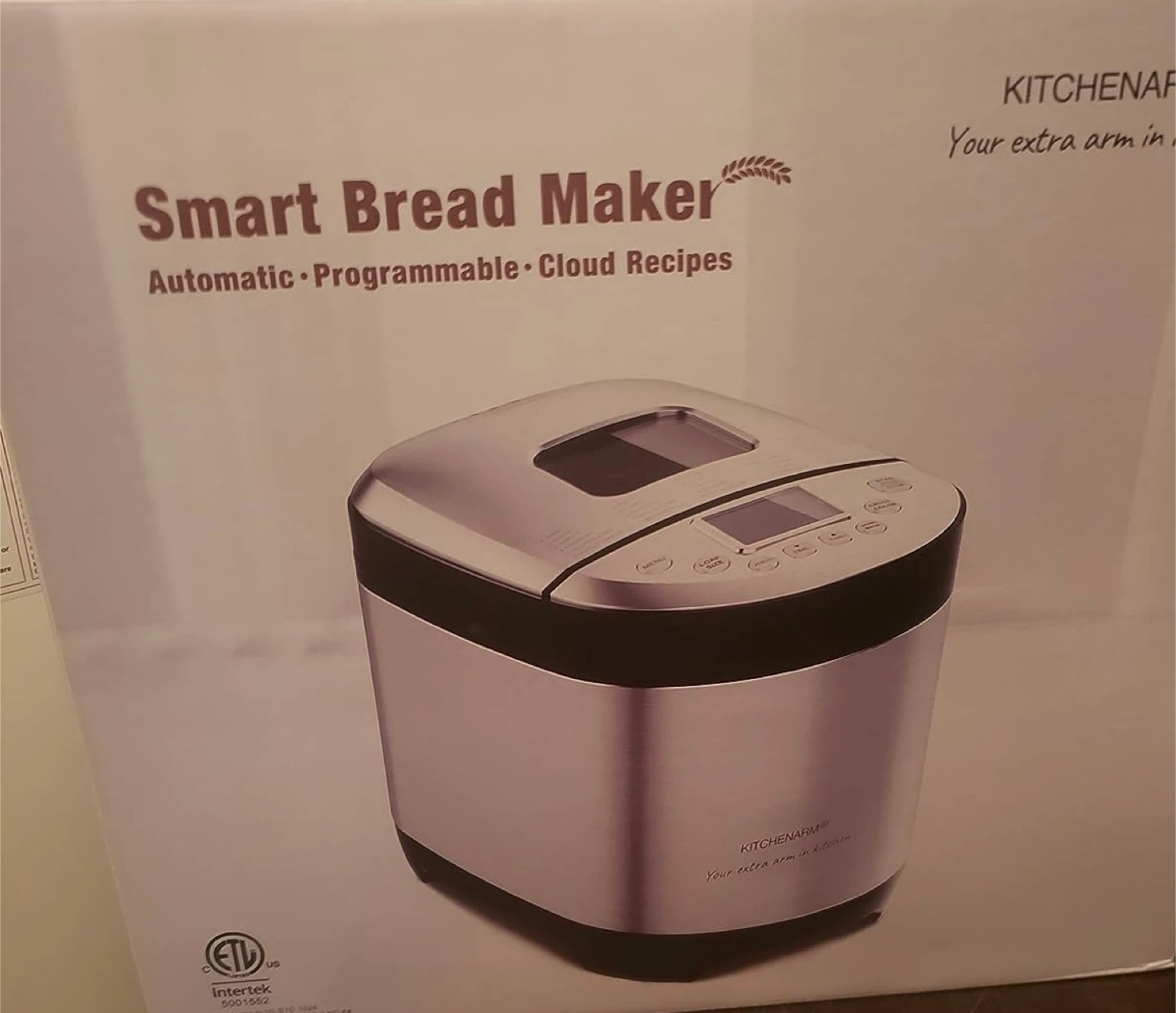 Kitchenarm Smart Bread Maker - Brand New! - photo 2