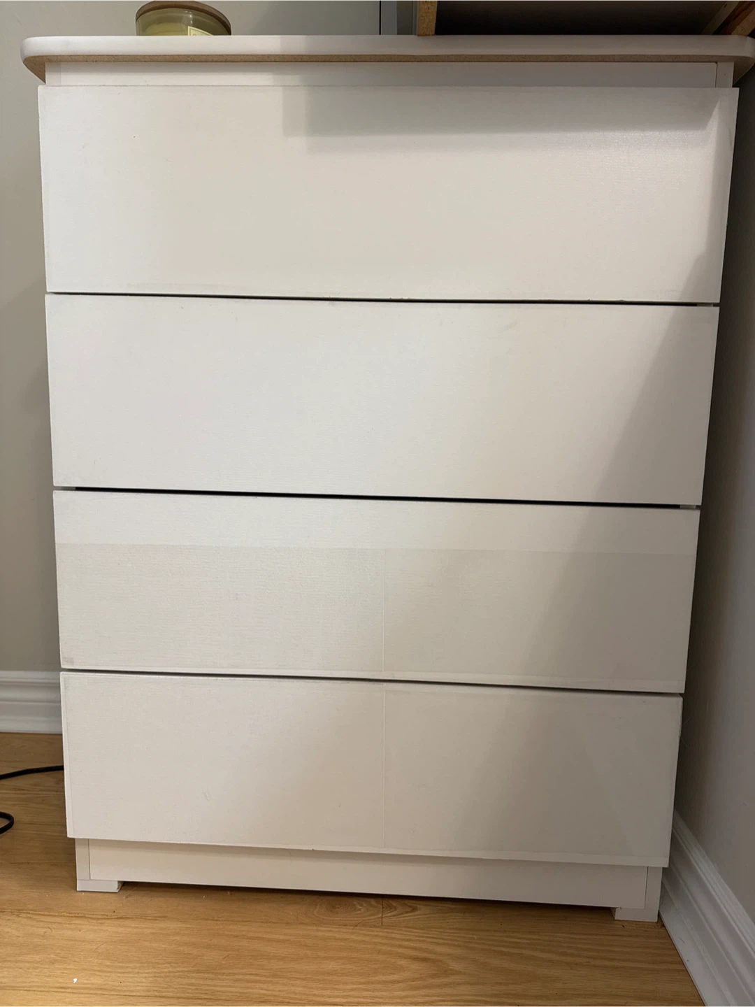 IKEA White 4-Drawer Dresser