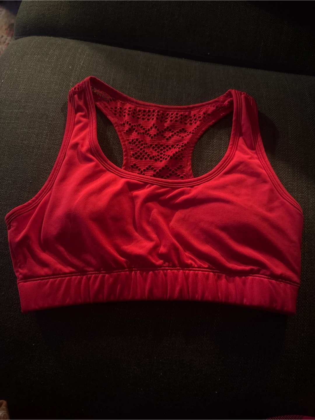 Zyia Active Red Sports Bra