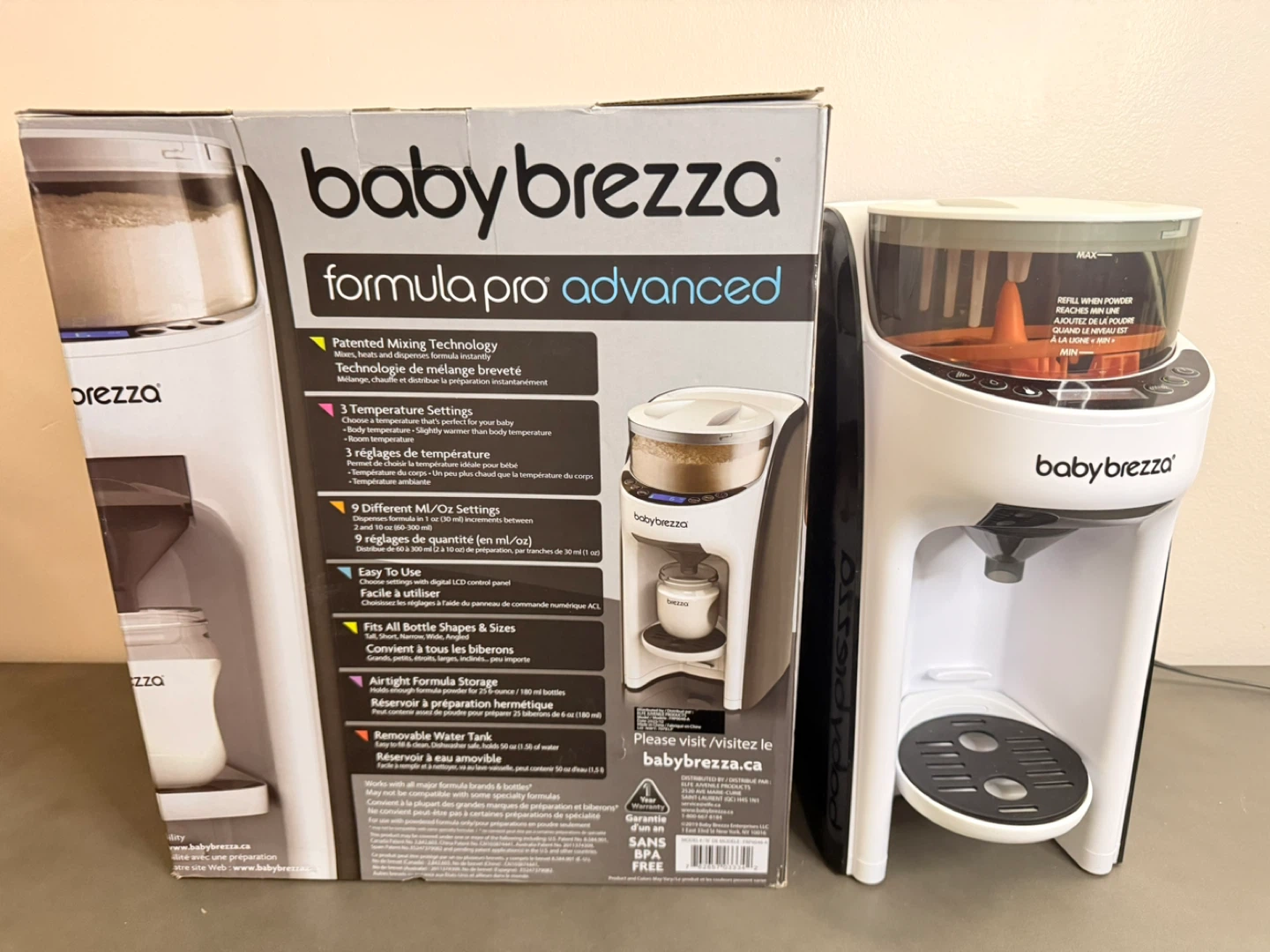 Baby Brezza Formula Pro Advanced Baby Formula Dispenser