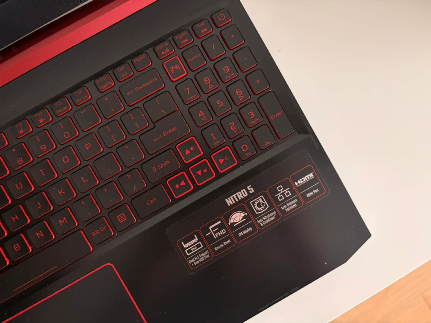 Acer Nitro 5 AN515-54 Gaming Laptop | i5 | 16Gb | GTX1650 - photo 5