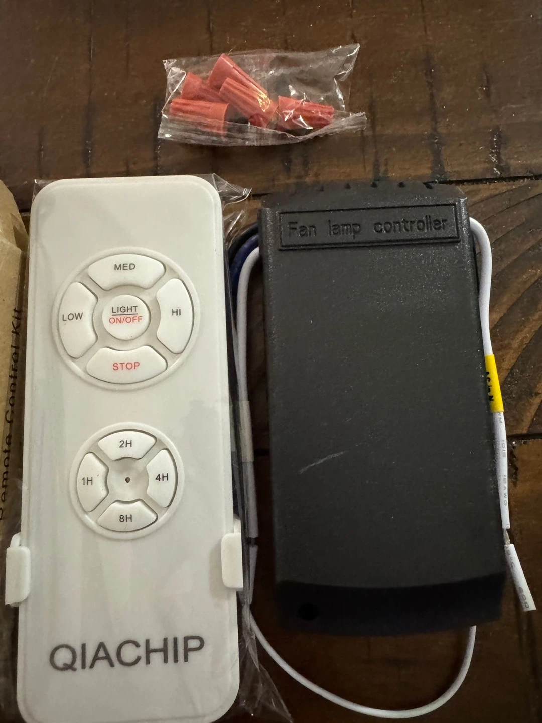 QIACHIP Ceiling Fan Remote Control Kit (RF Version)