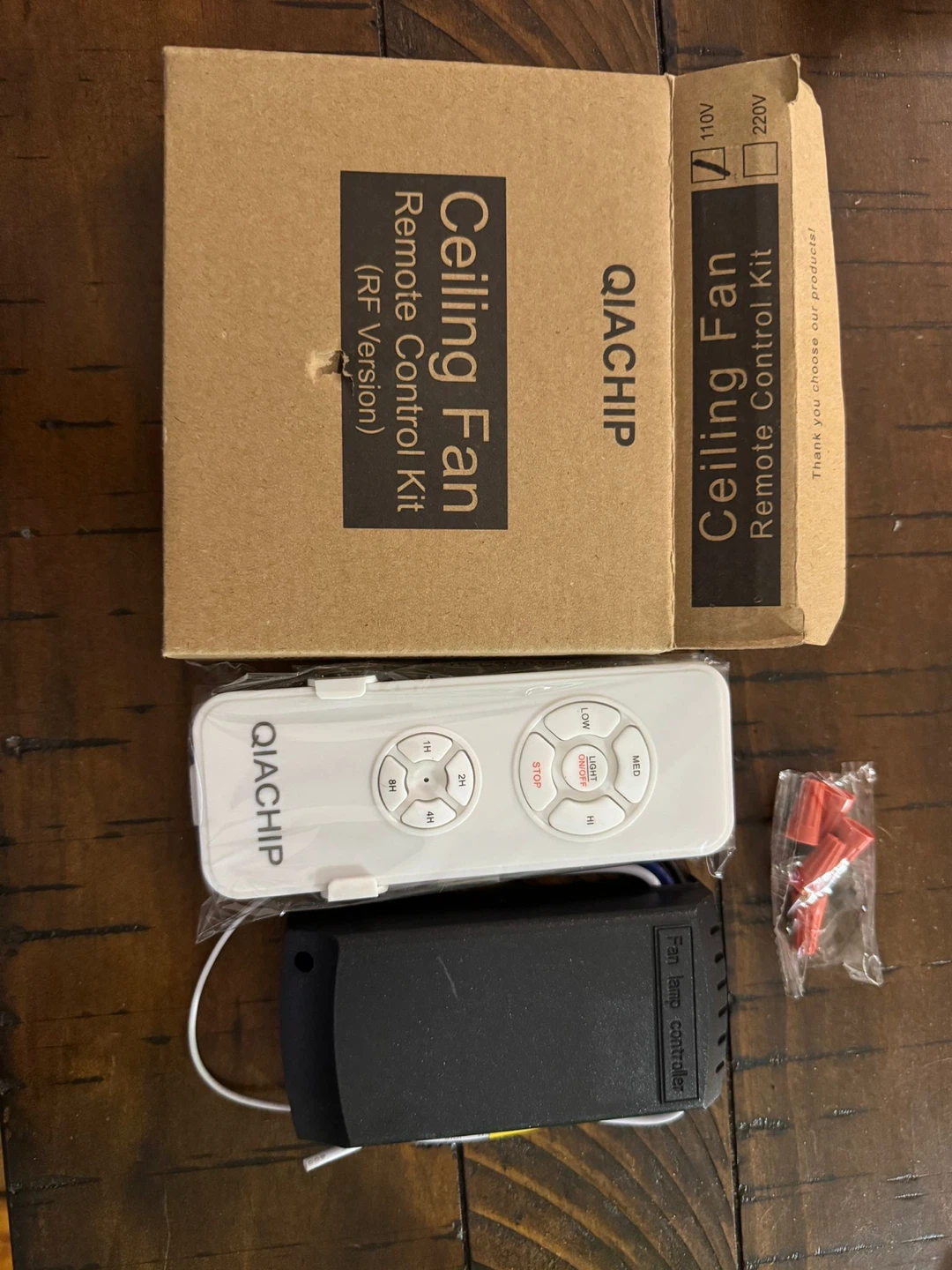 QIACHIP Ceiling Fan Remote Control Kit (RF Version) - photo 3