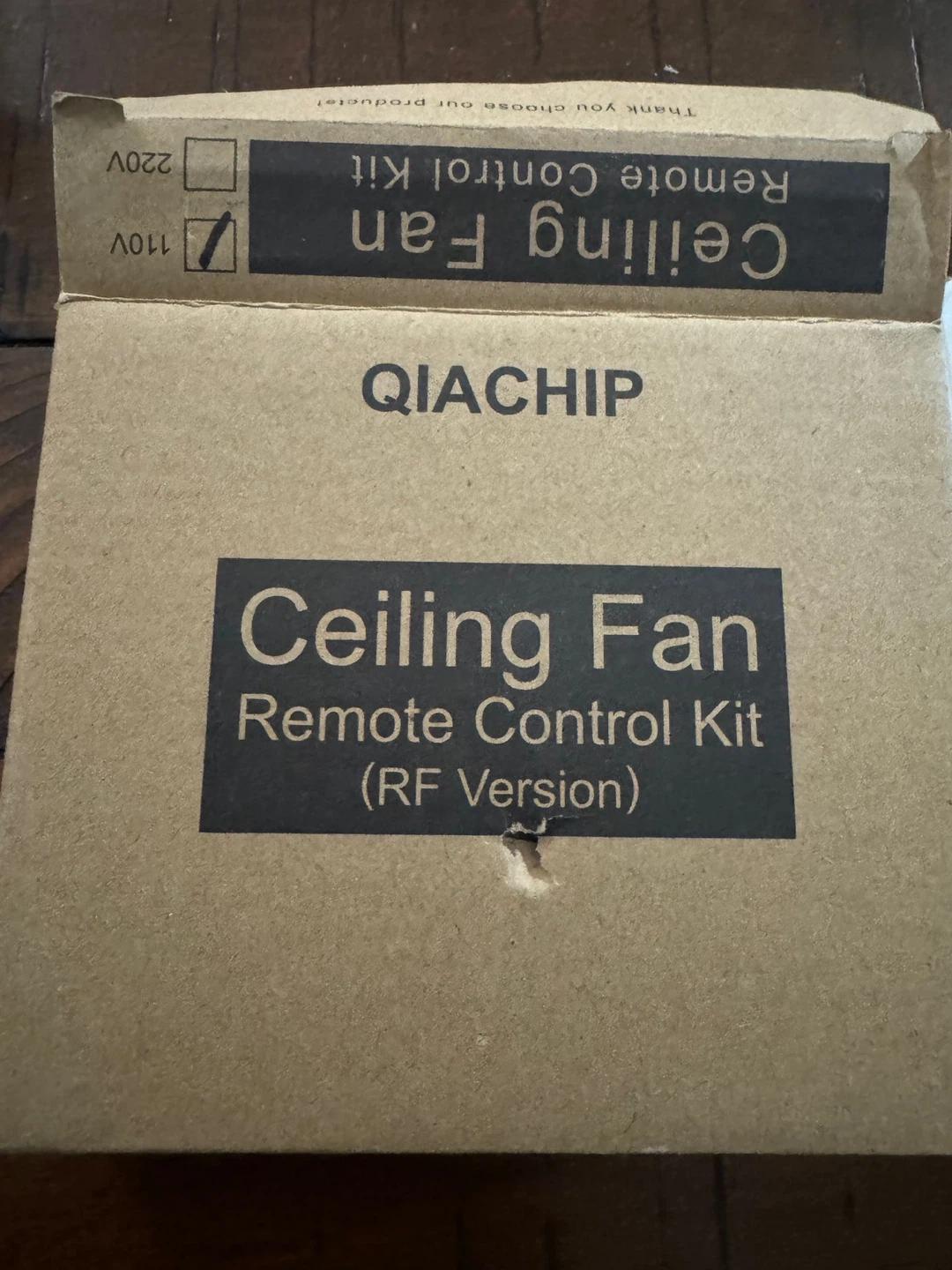 QIACHIP Ceiling Fan Remote Control Kit (RF Version) - photo 5
