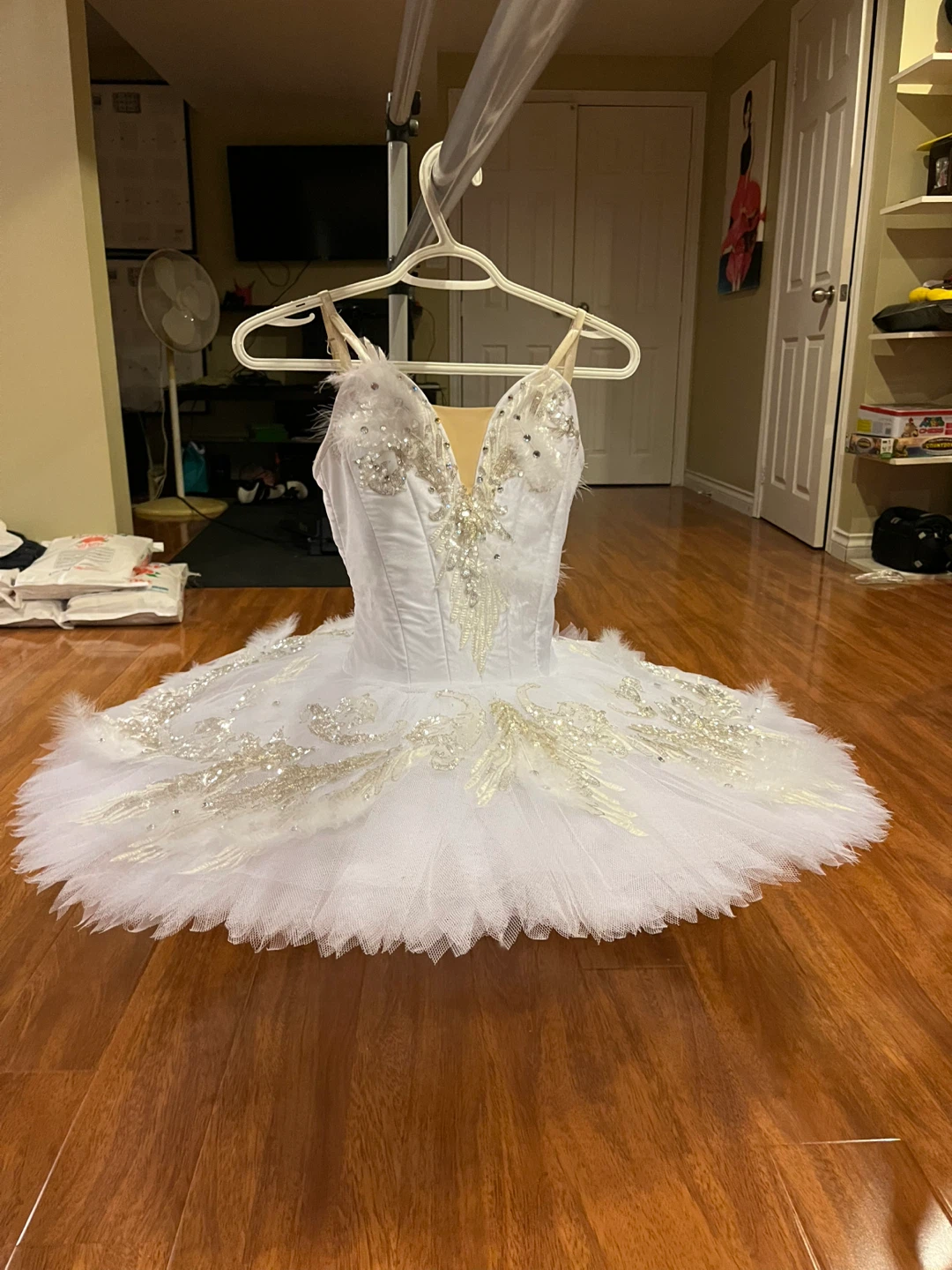 White dance tutu