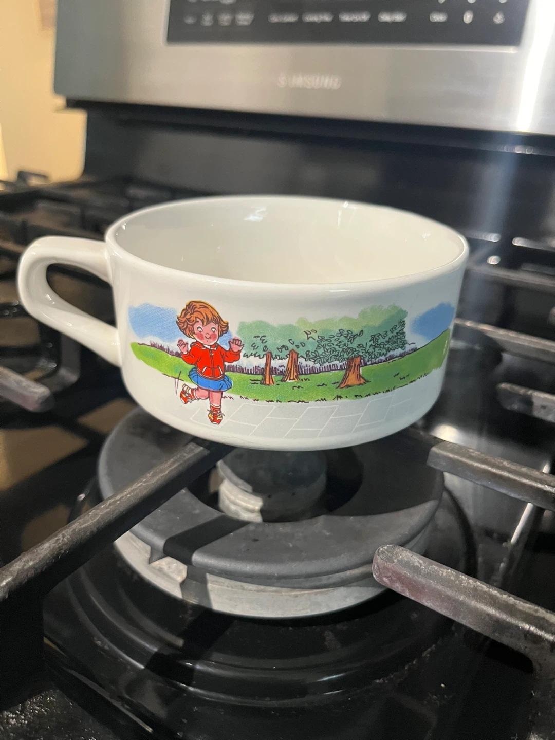 Vintage Children's Illustrated Cup