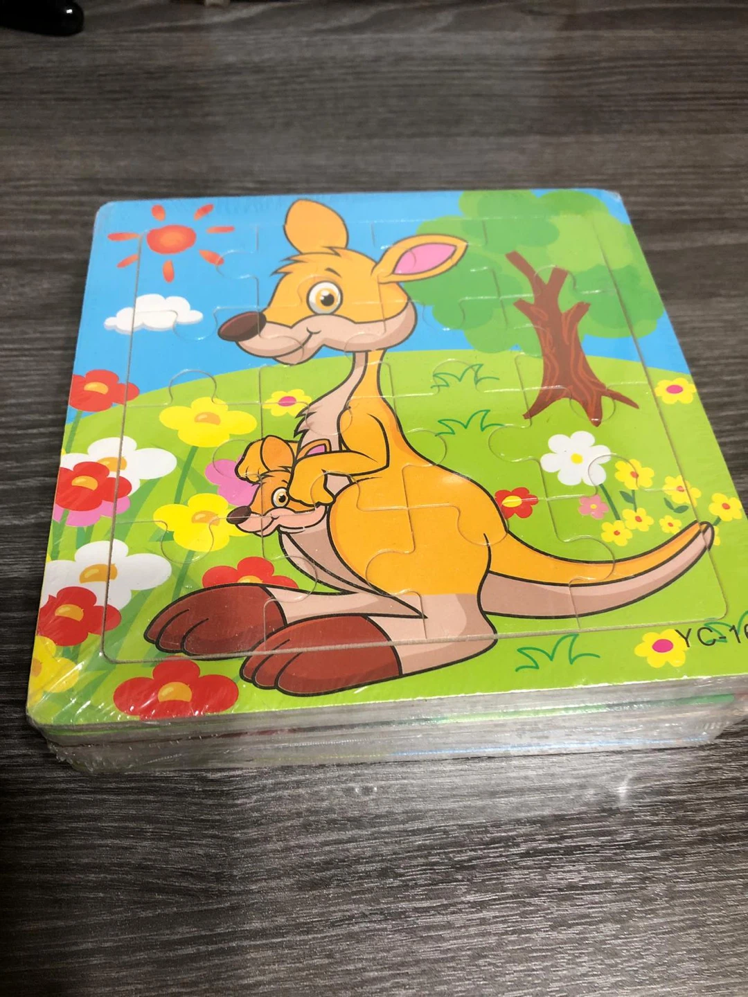Kids Kangaroo Wooden Puzzle pack of 9- New - photo 4