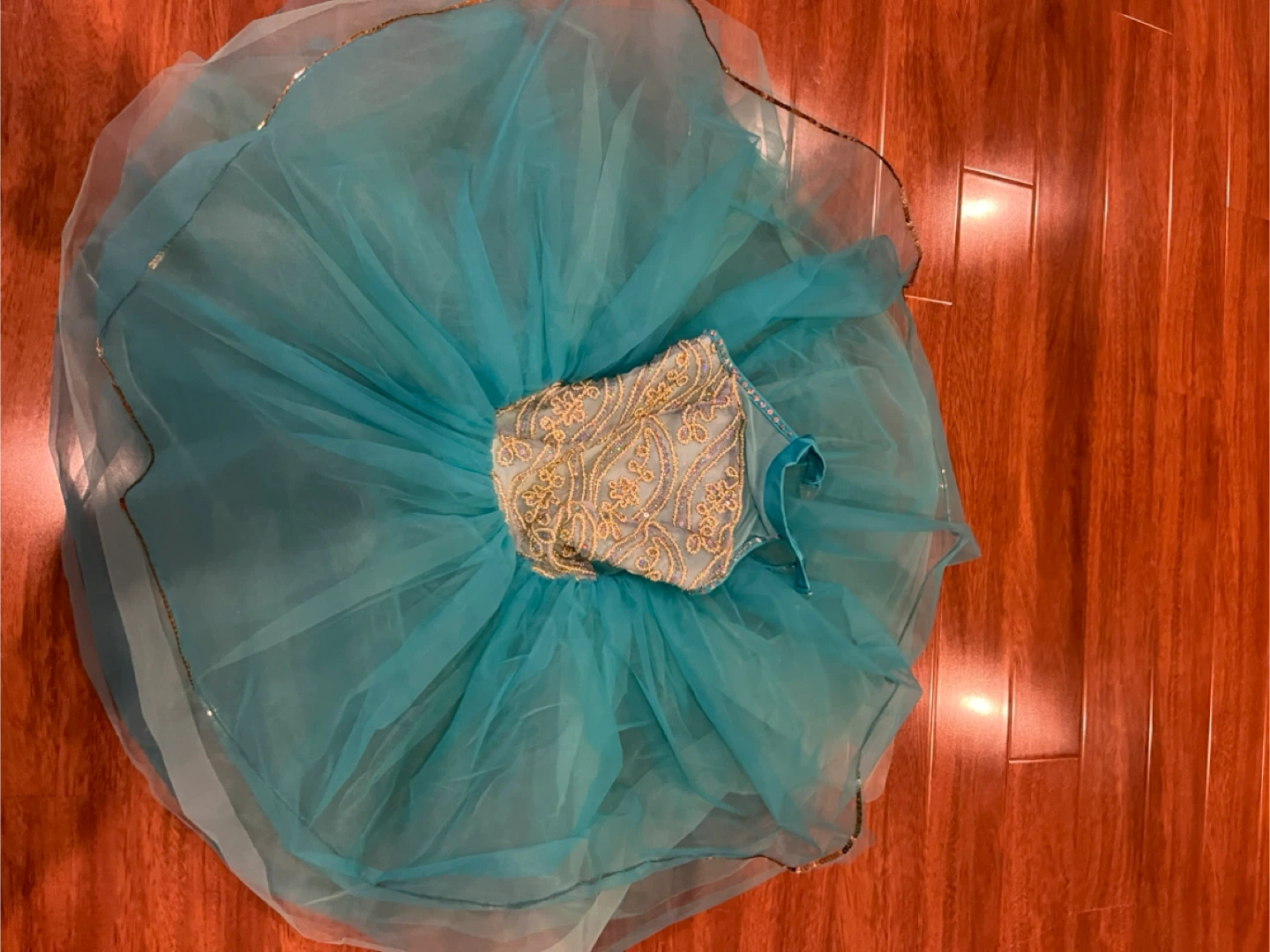 Teal dance tutu - photo 2