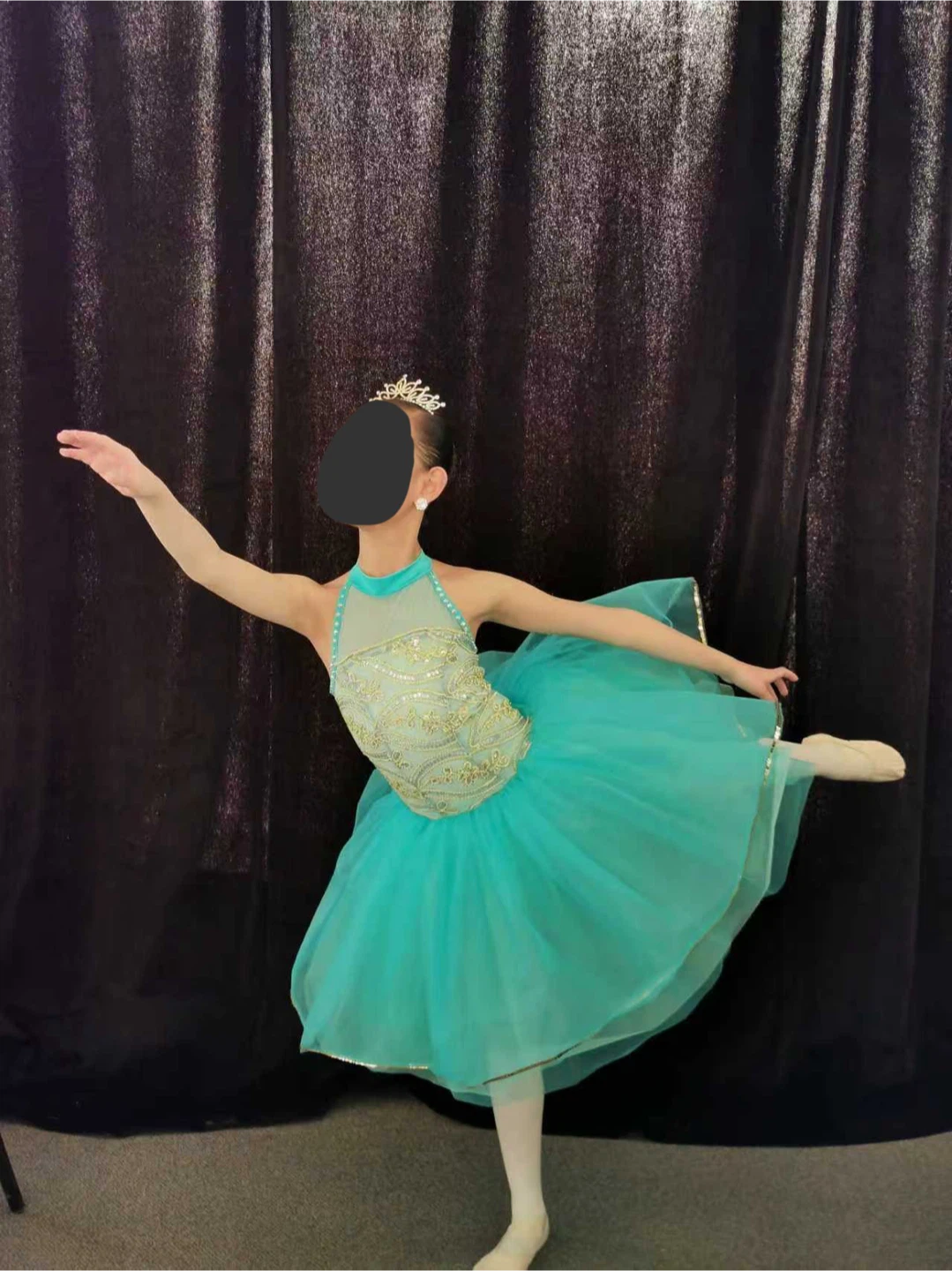 Teal dance tutu - photo 4