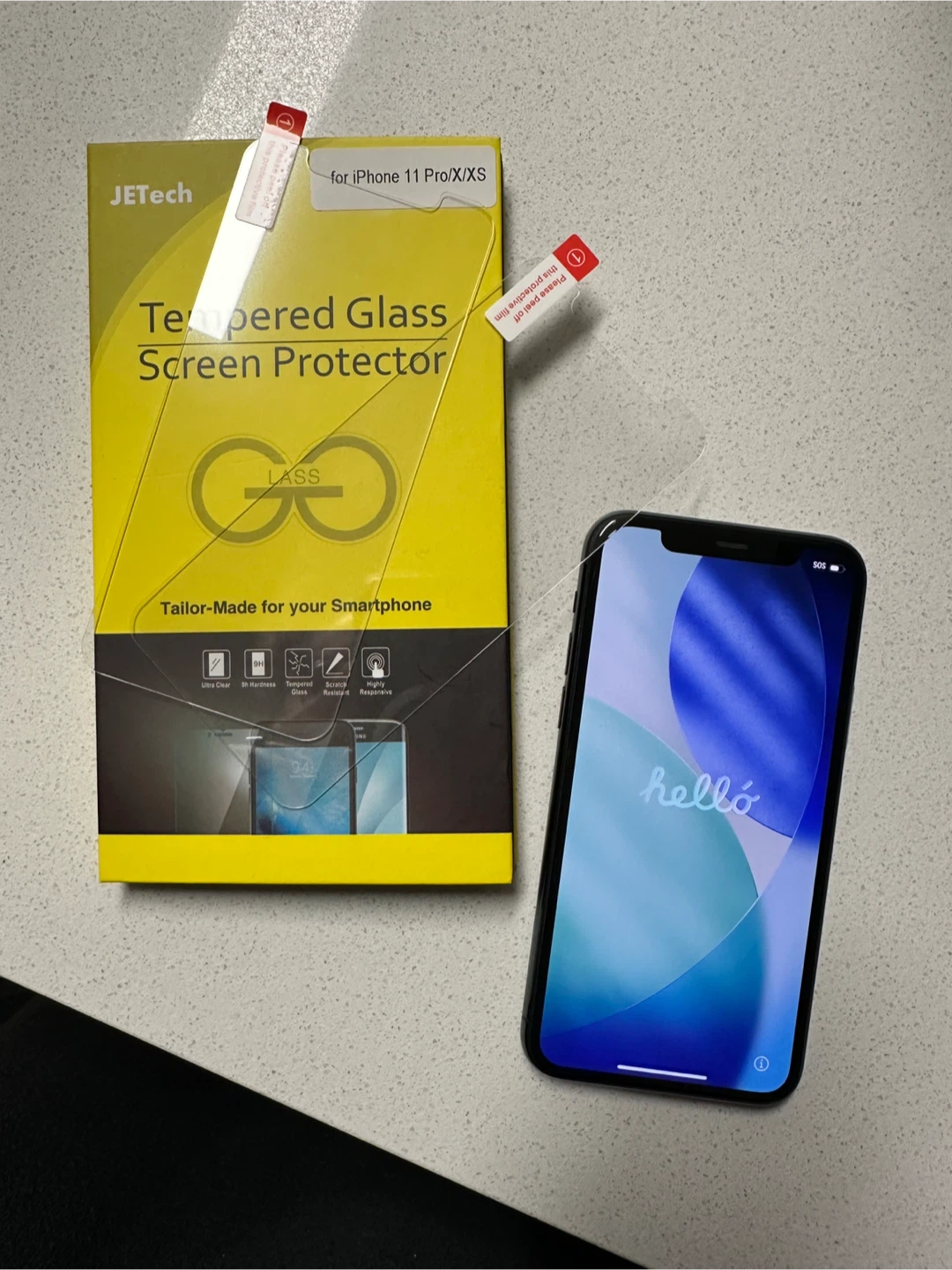 iPhone 11 Pro 256gb with JETech Screen Protector - photo 5