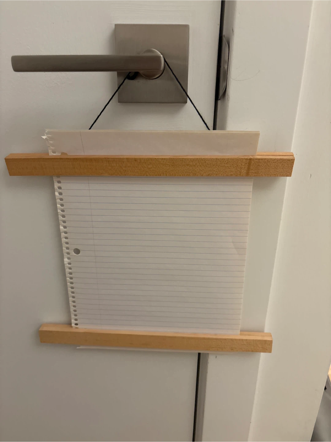 Wooden Magnetic Poster Hanger 11inch