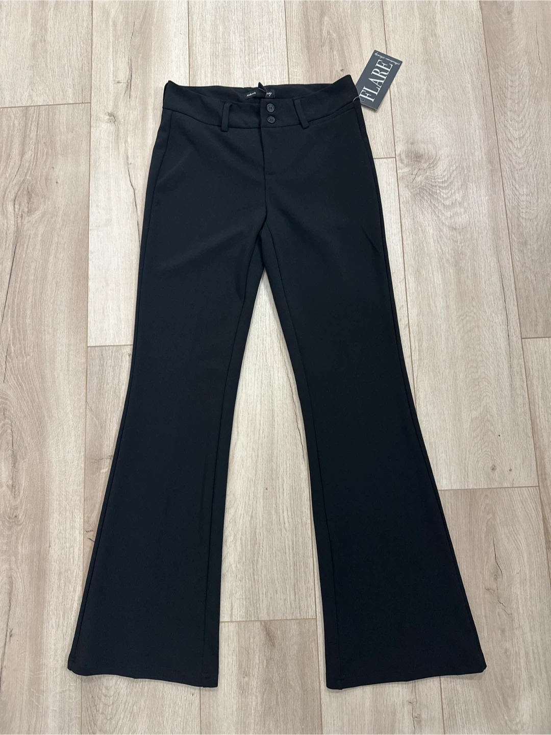 Streetwear Society Black Flare Pants - Size S
