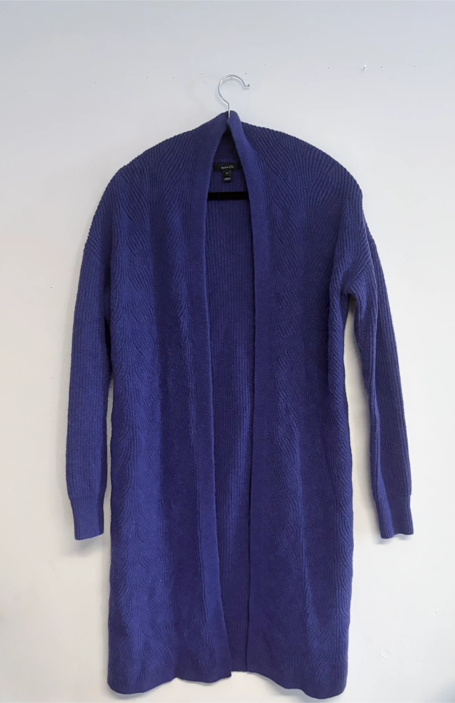 RW&Co Purple Cardigan - Size S