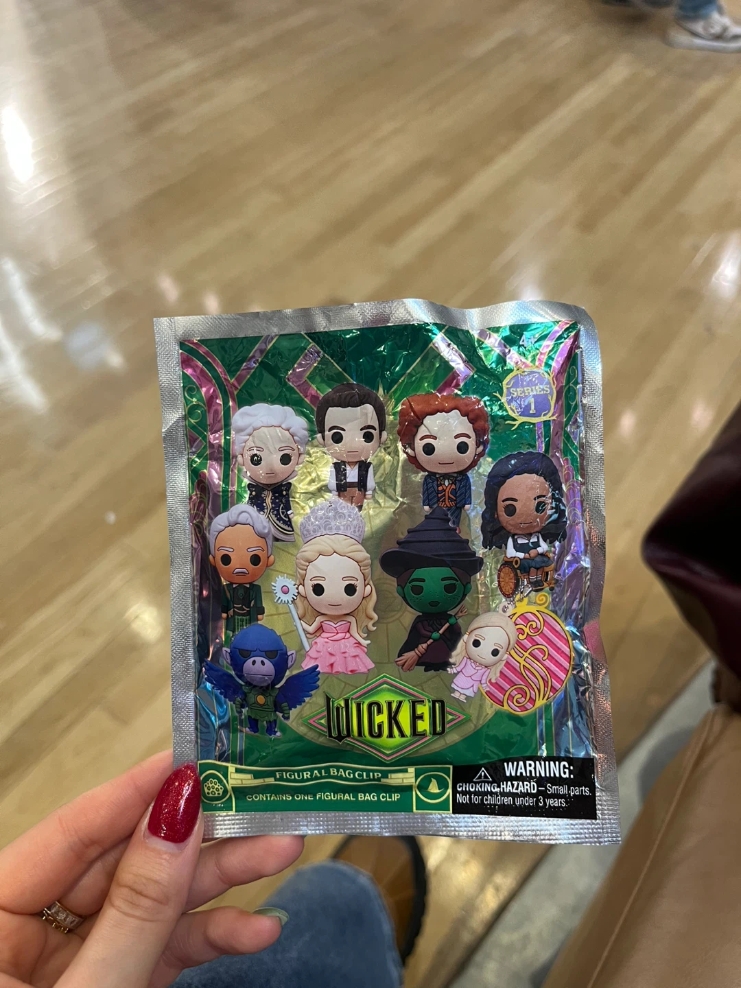 Wicked Figural Bag Clip - Fiyero
