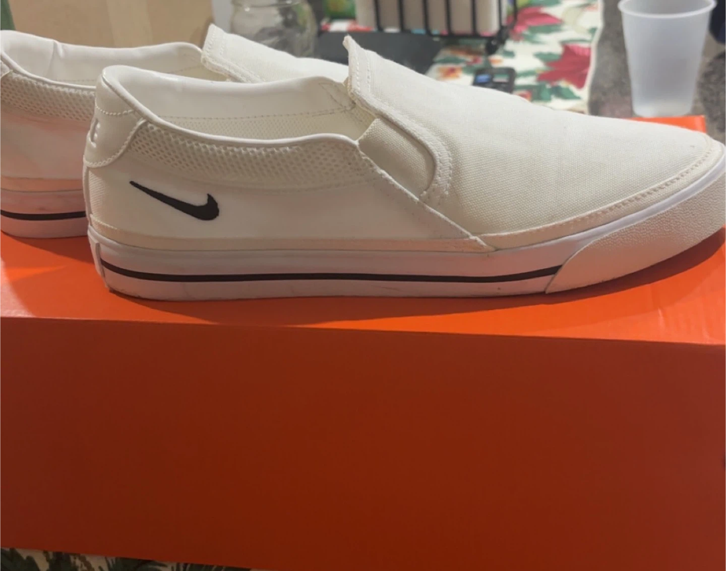 Nike Slip-On Shoes - White