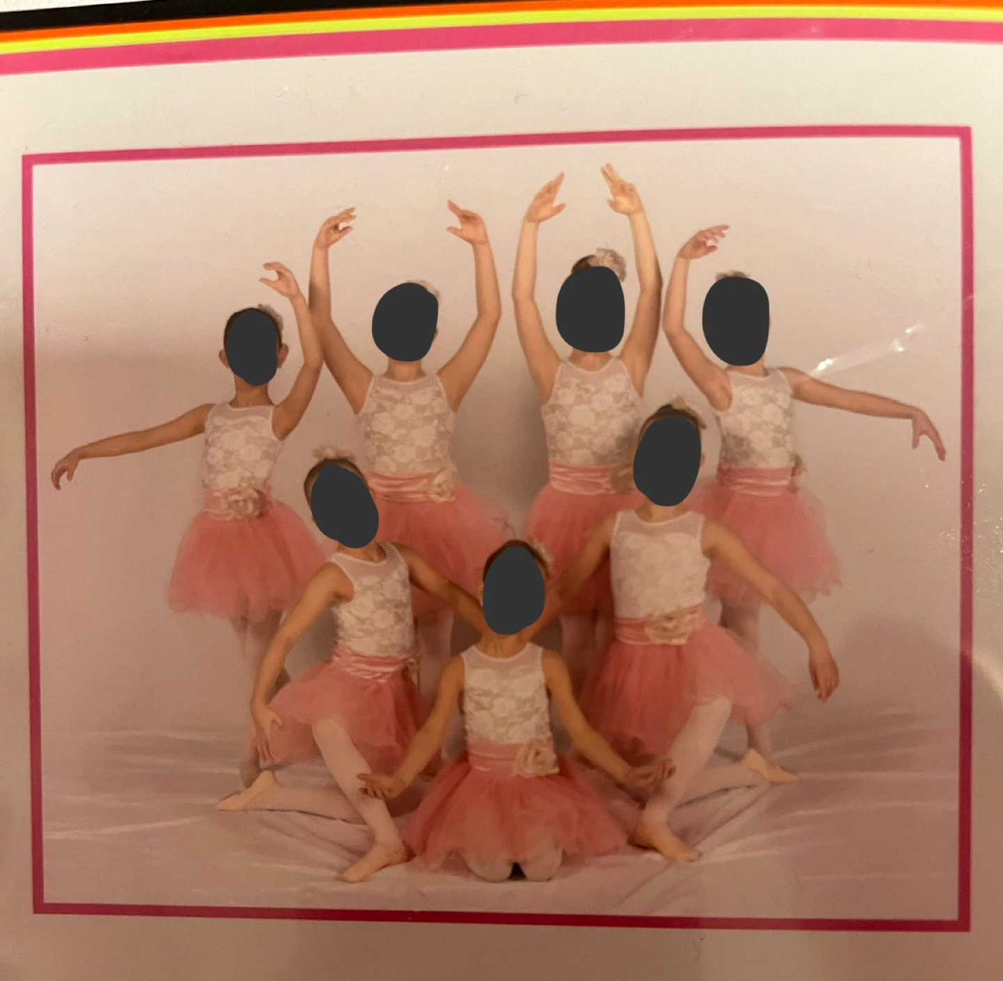 Pink and white dance tutu - photo 5