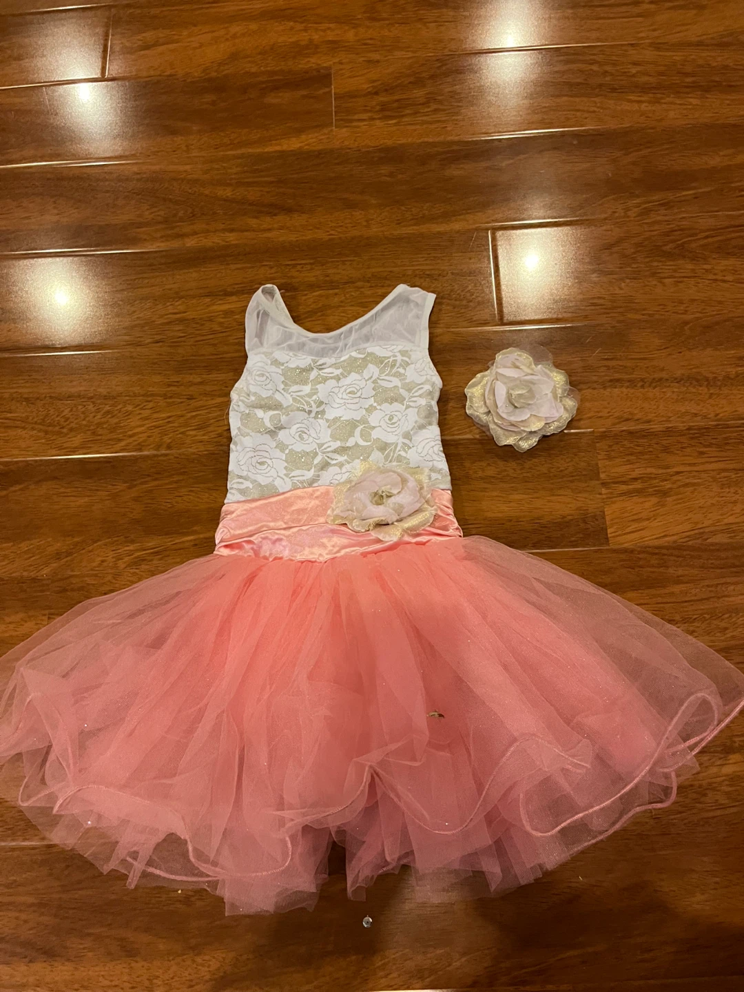 Pink and white dance tutu - photo 2