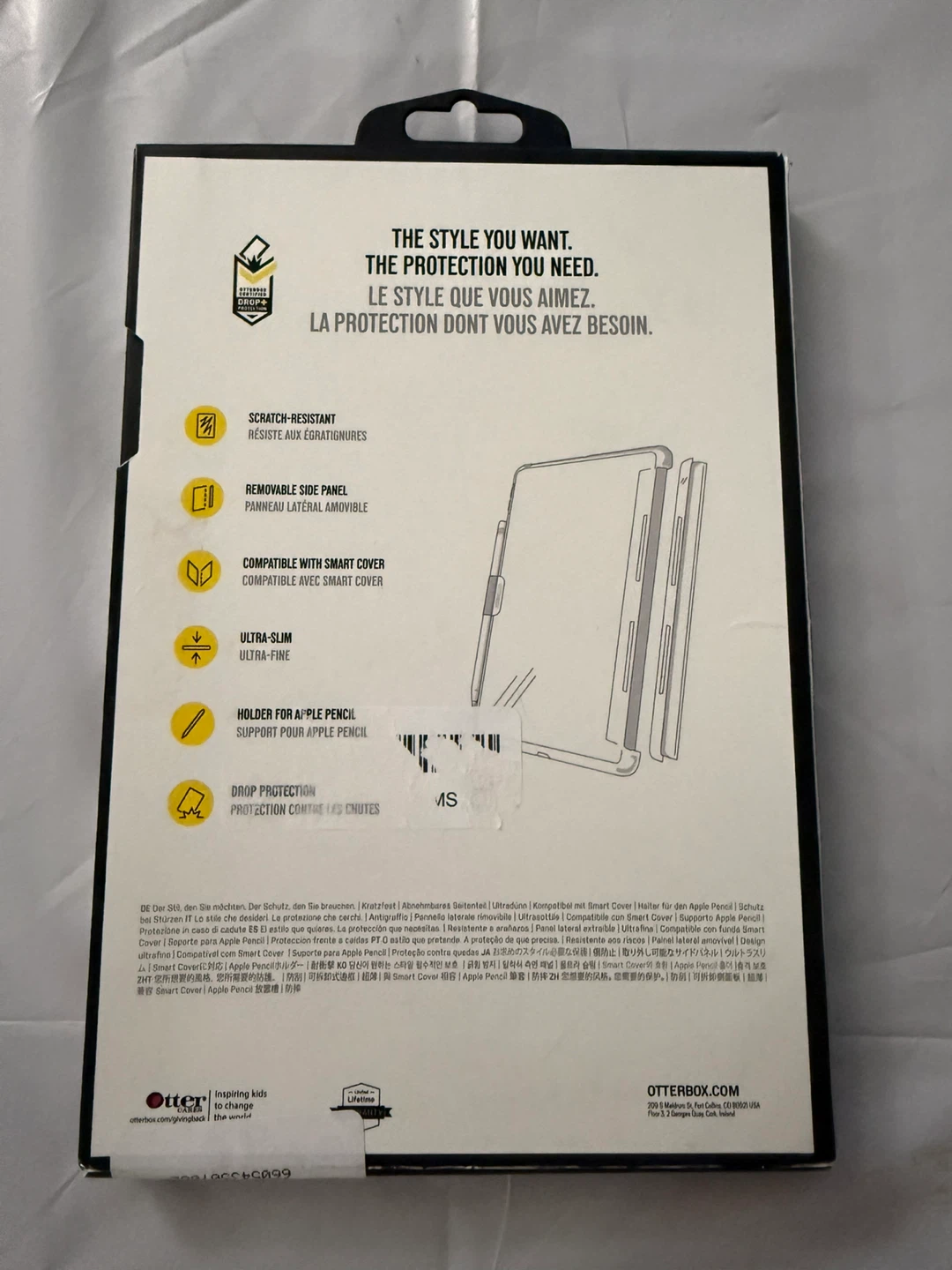 OtterBox Symmetry Clear Case for iPad mini (5th Gen) - photo 2