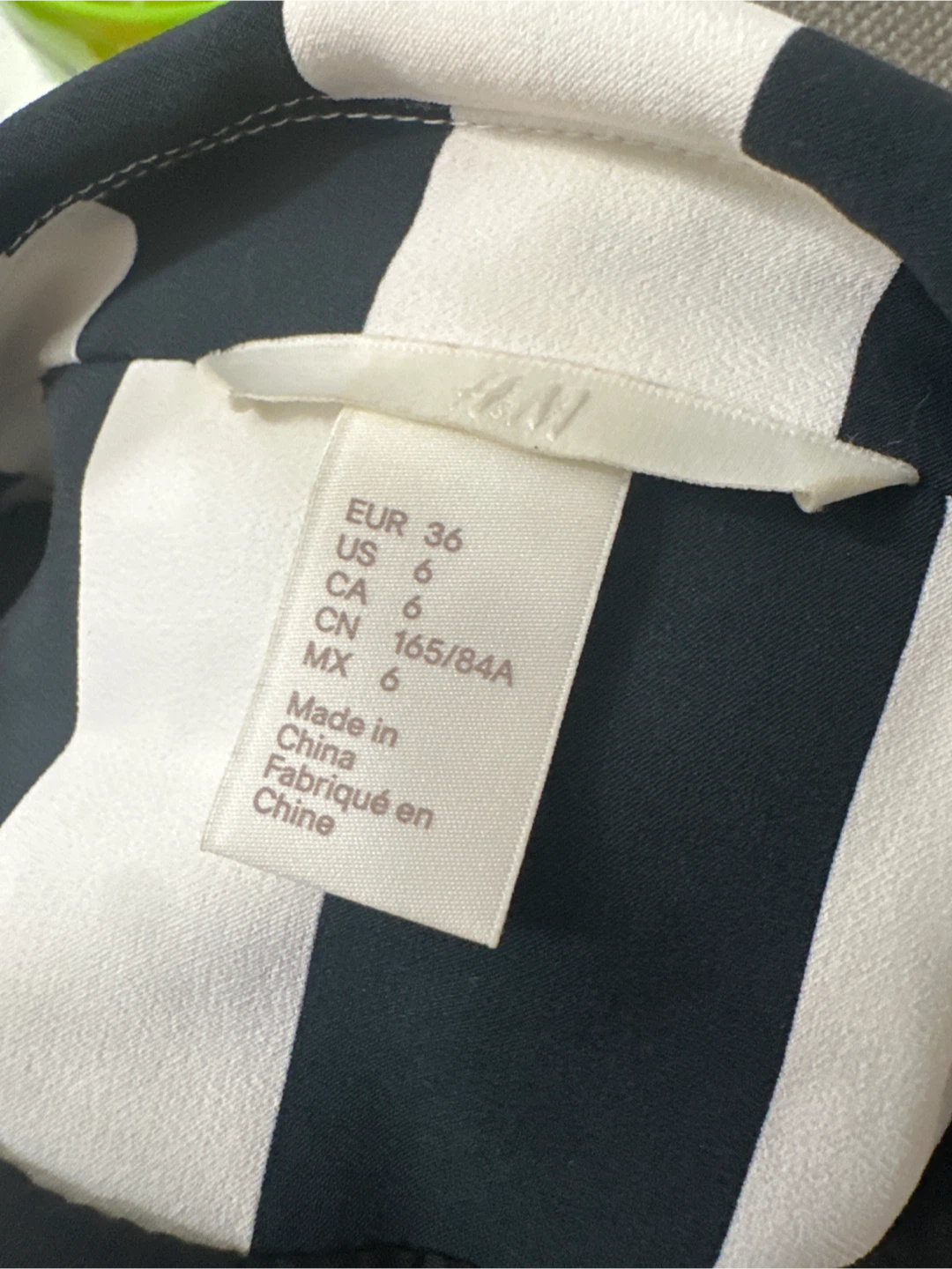 H&M Striped Blazer - Size US 6 - photo 3