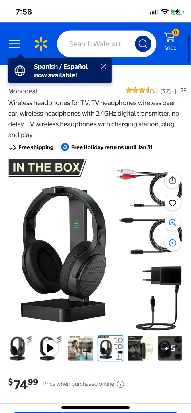 Monodeal Wireless TV HeadPhone! - photo 3